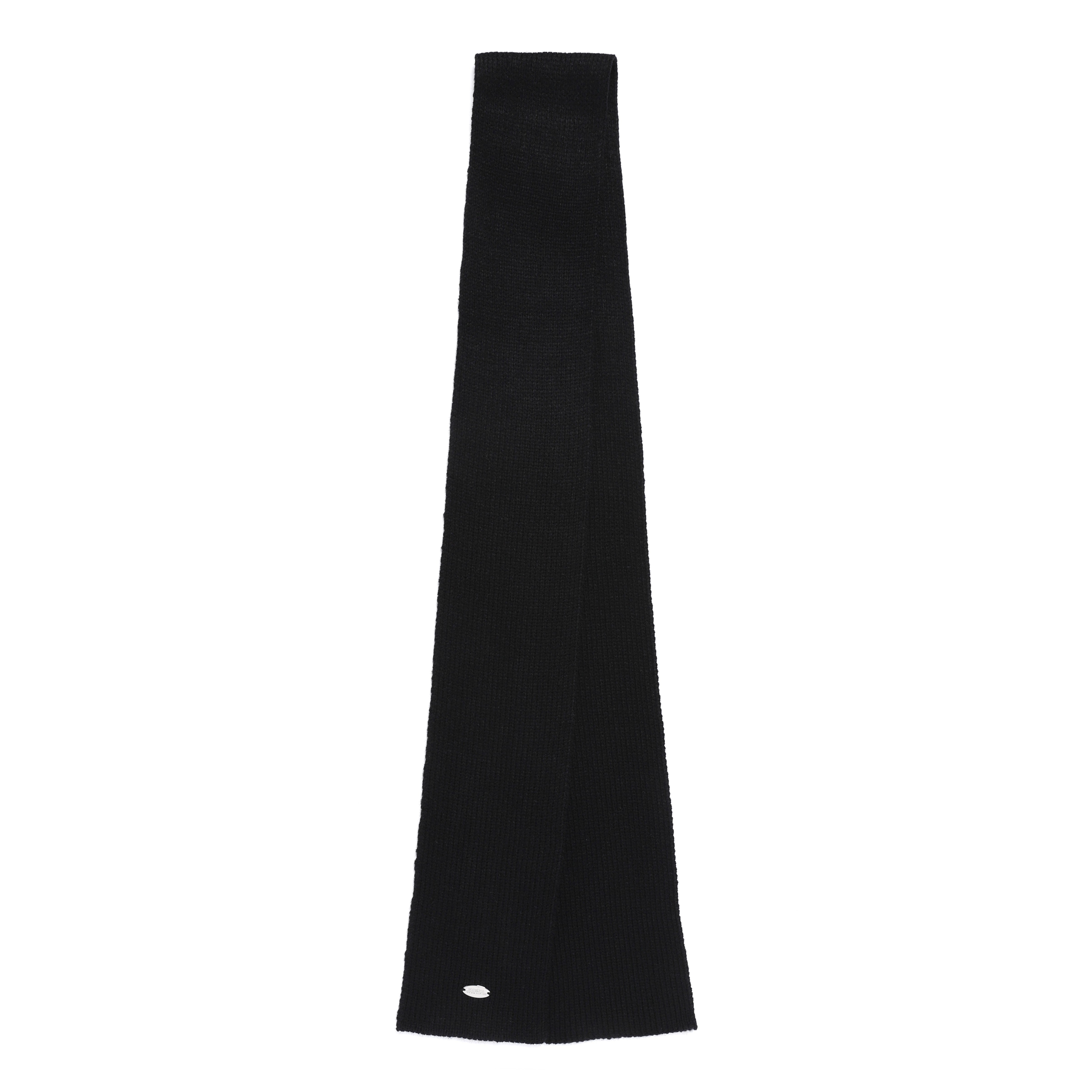 COZY KNIT MUFFLER BLACK