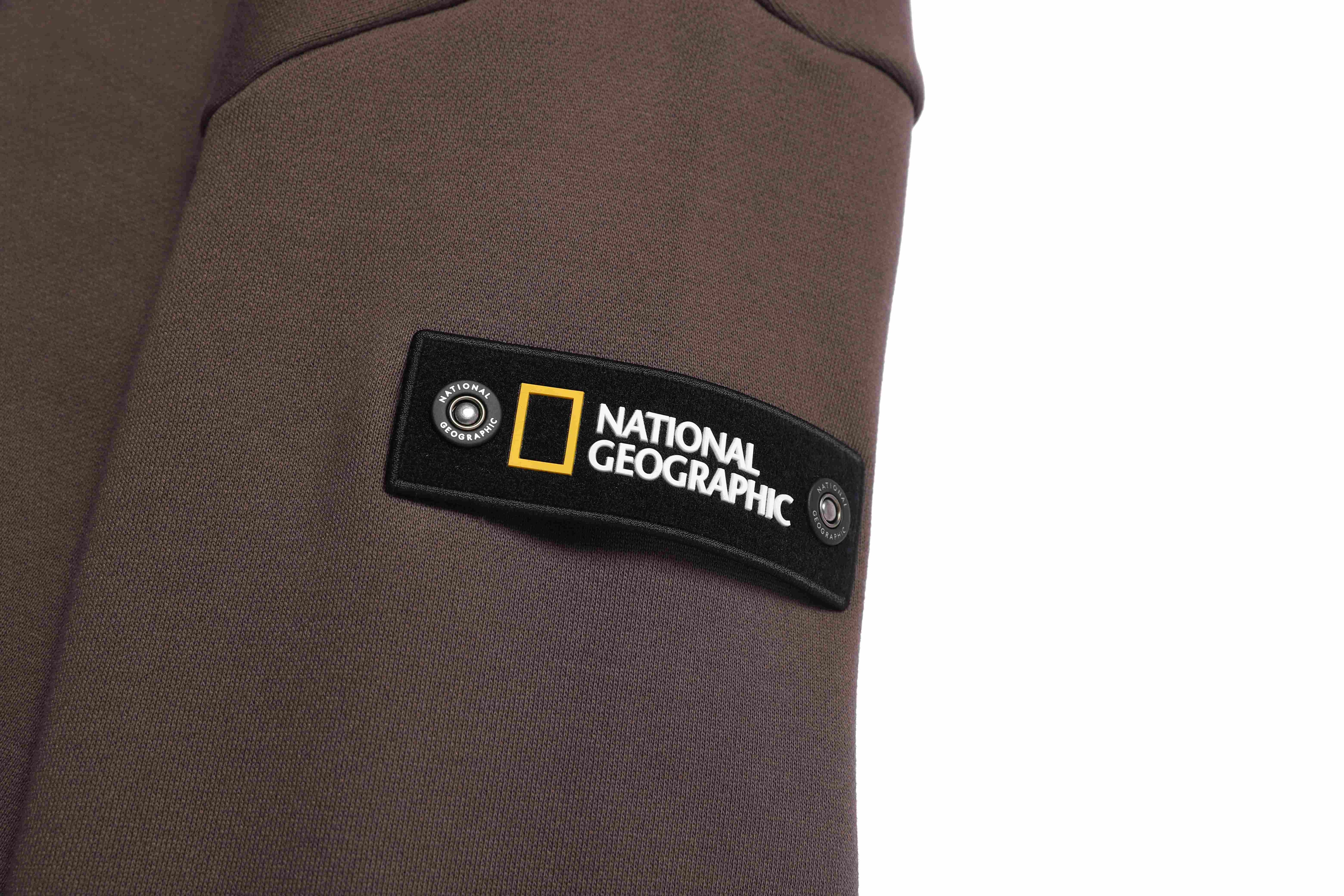 PLICATA SMALL LOGO SWEATSHIRT BROWN