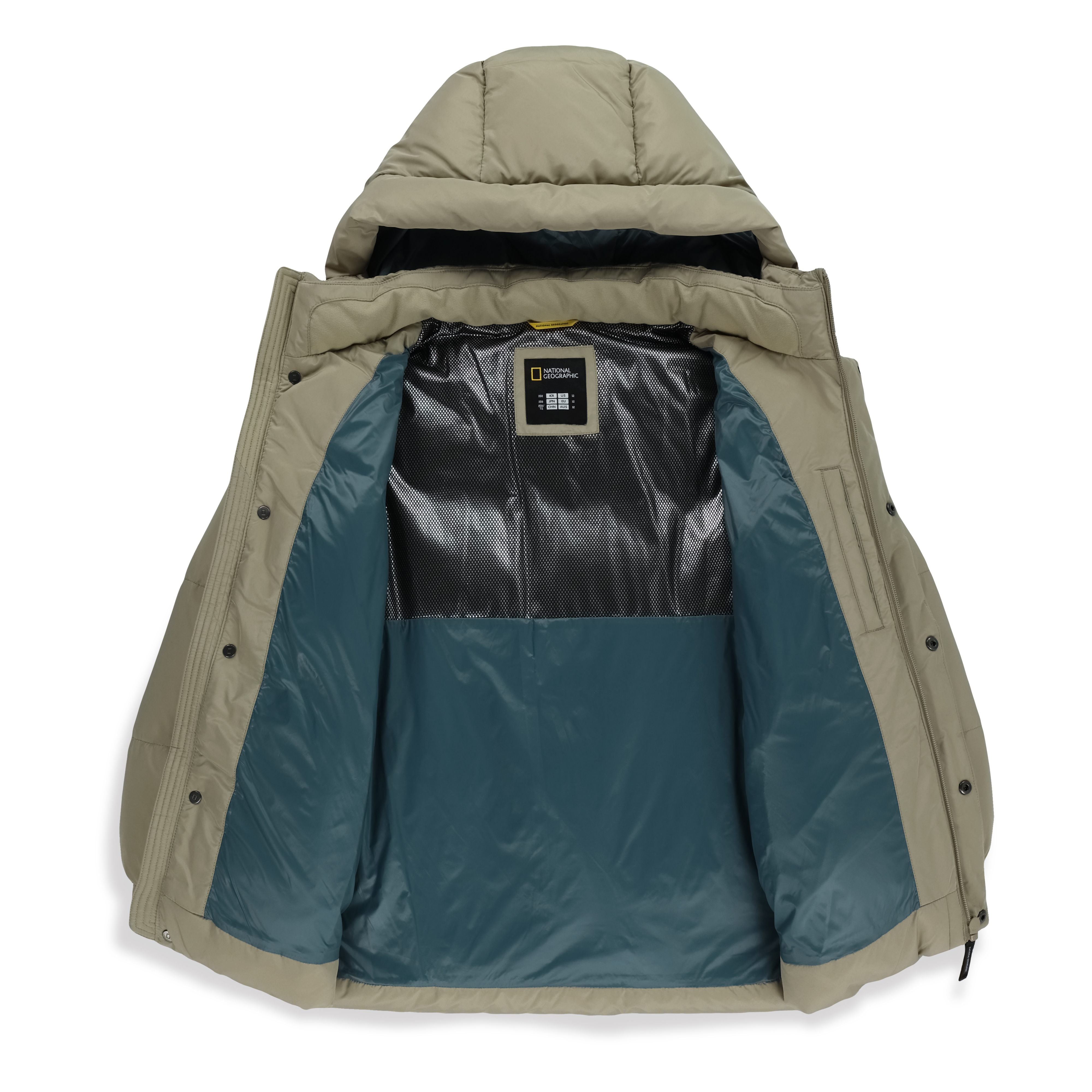 KIDS CAIMAN SHORT DUCK DOWN JUMPER D/BEIGE