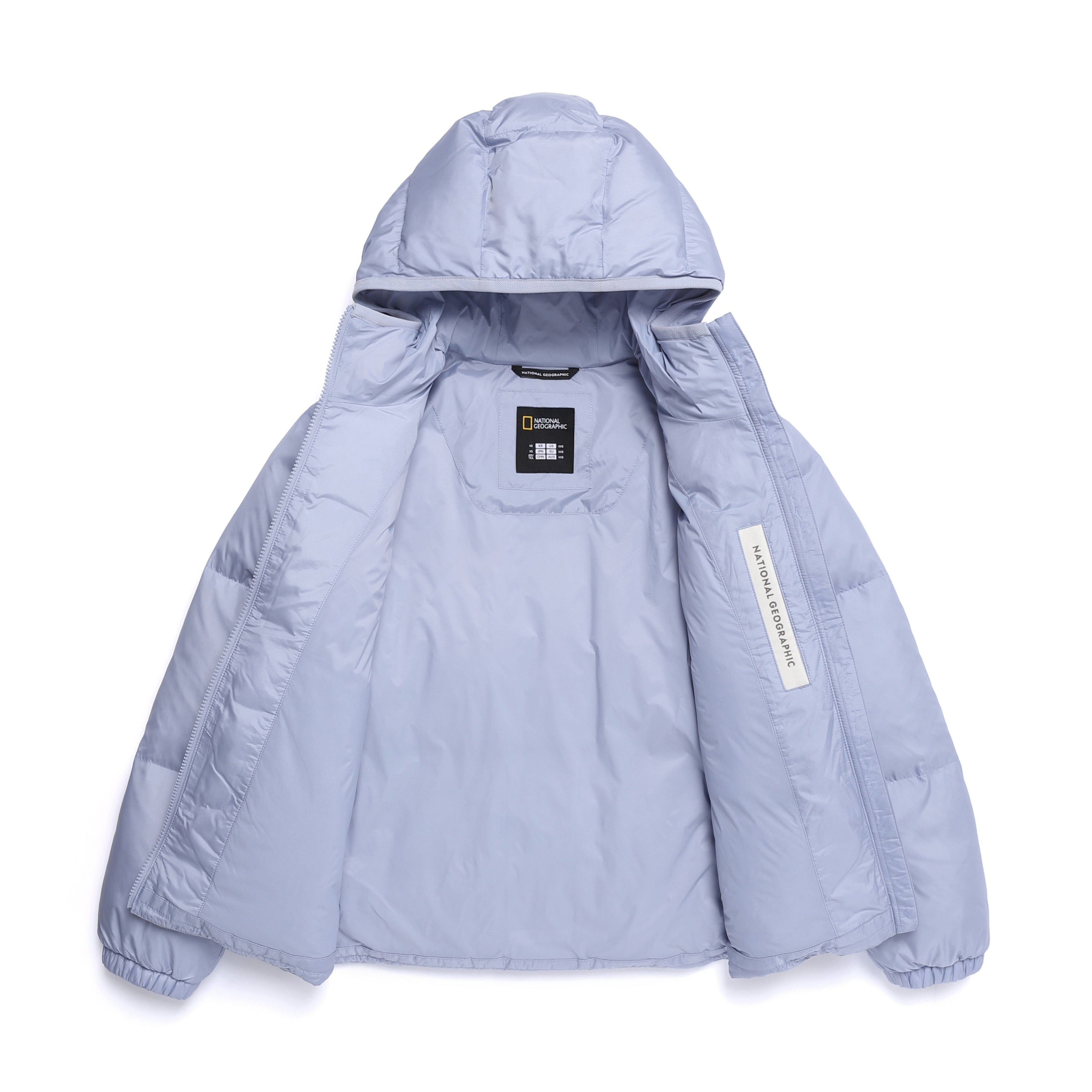 WOMEN EIRA HOODIE GOOSE DOWN L/BLUE