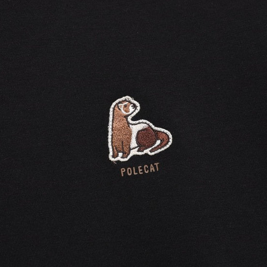 ANIMAL WAPPEN SEMI OVER FIT SWEATSHIRT CARBON BLACK