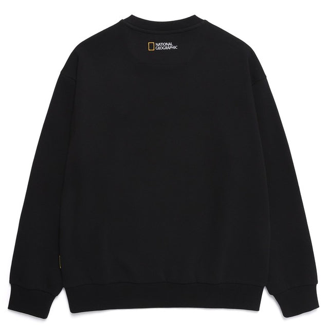ANIMAL WAPPEN SEMI OVER FIT SWEATSHIRT CARBON BLACK