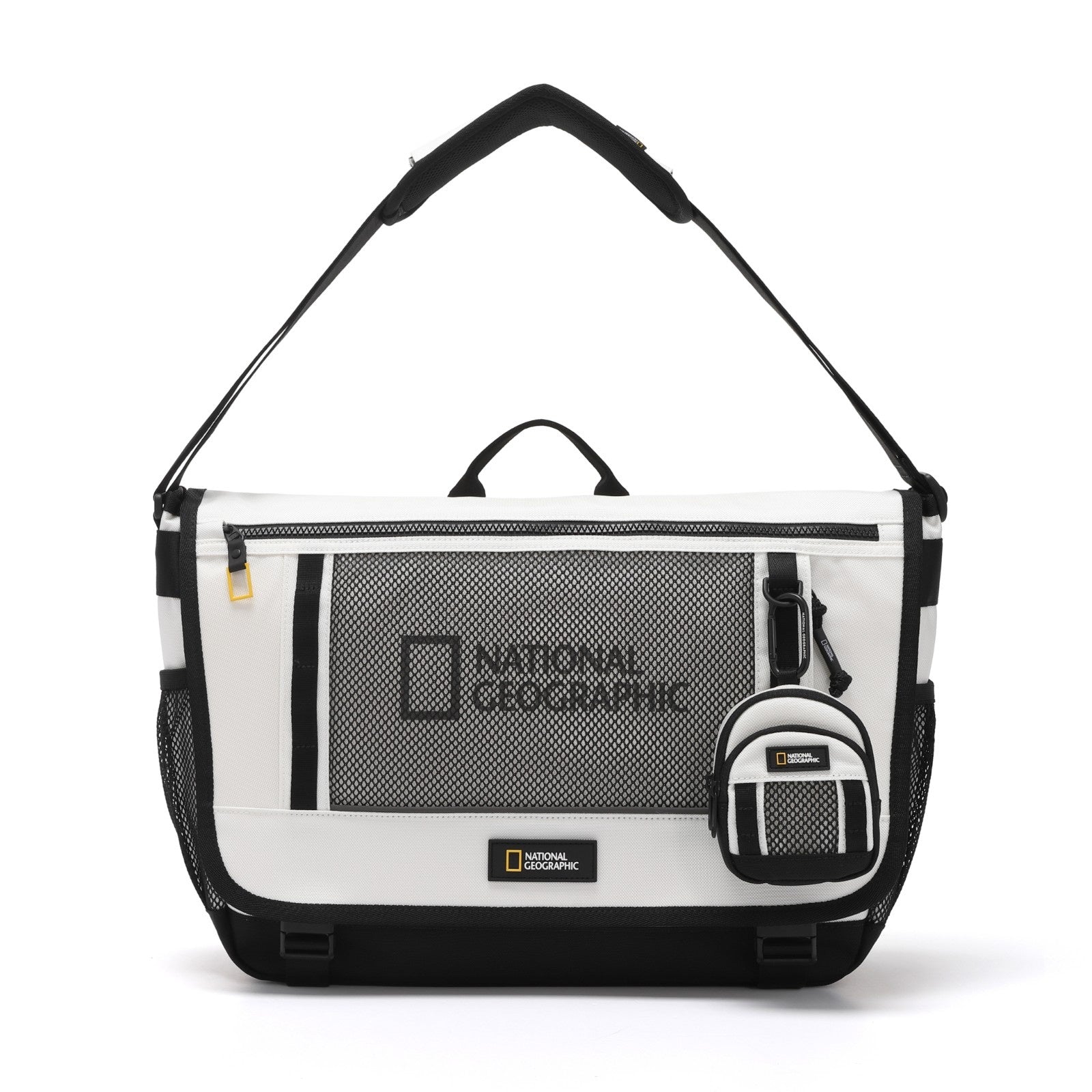 PACHI MESSENGER BAG 16" WHITE