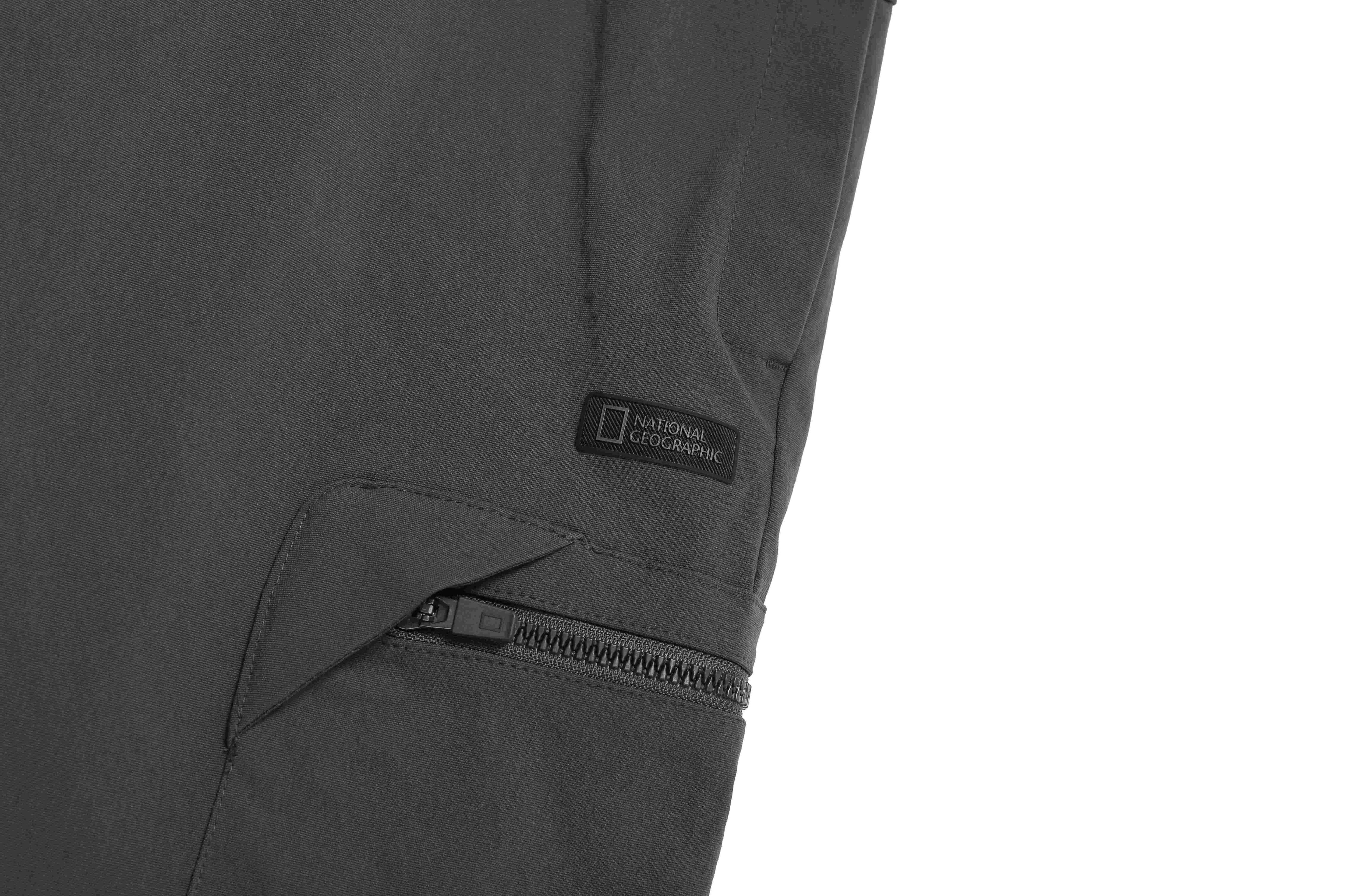 CARGO SEMI LOOSE STRAIGHT PANTS ABU-ABU