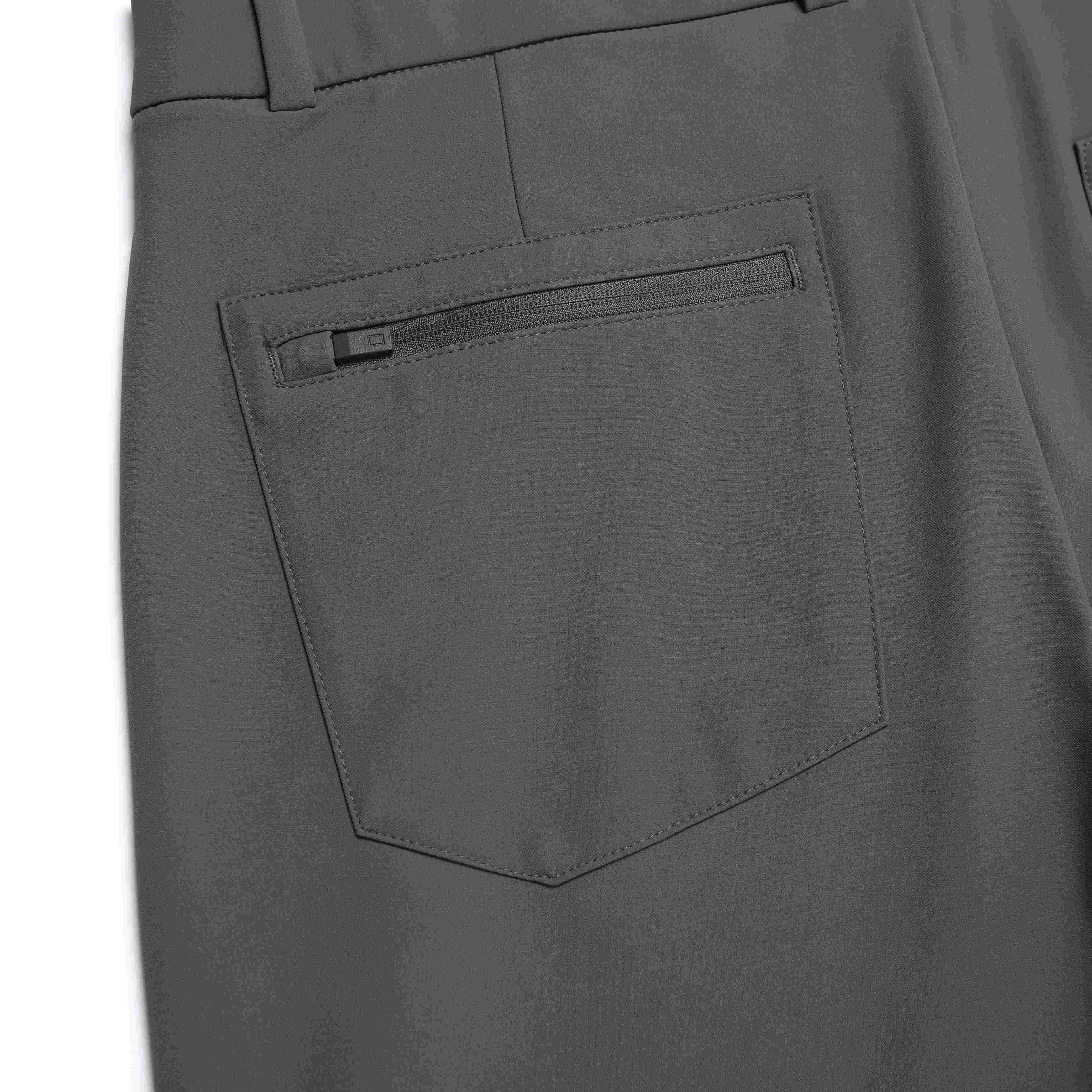 HIGH STRETCH BRUSHED PANTS IRON GREY