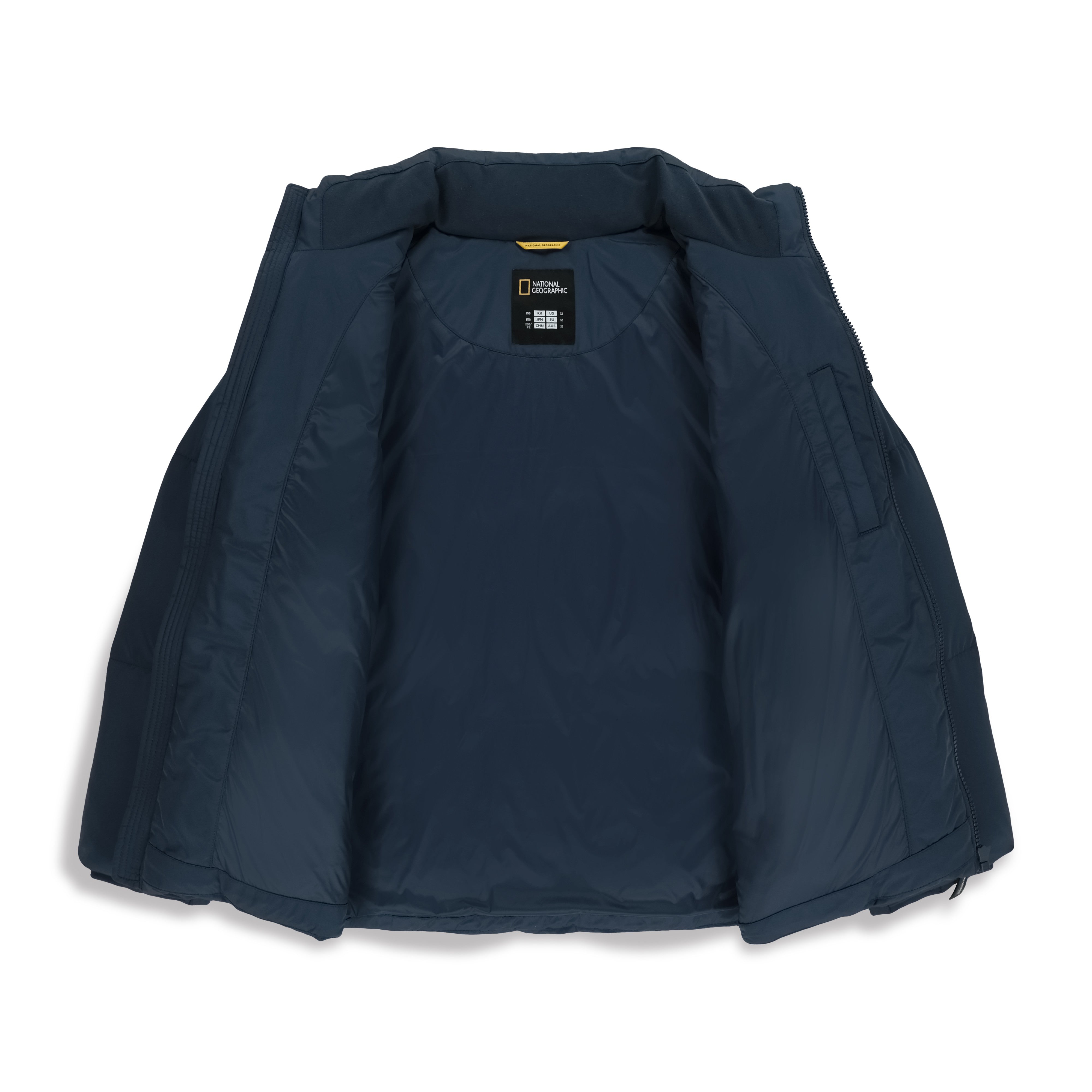 KIDS REIMANN DUCK DOWN JUMPER GRAY NAVY