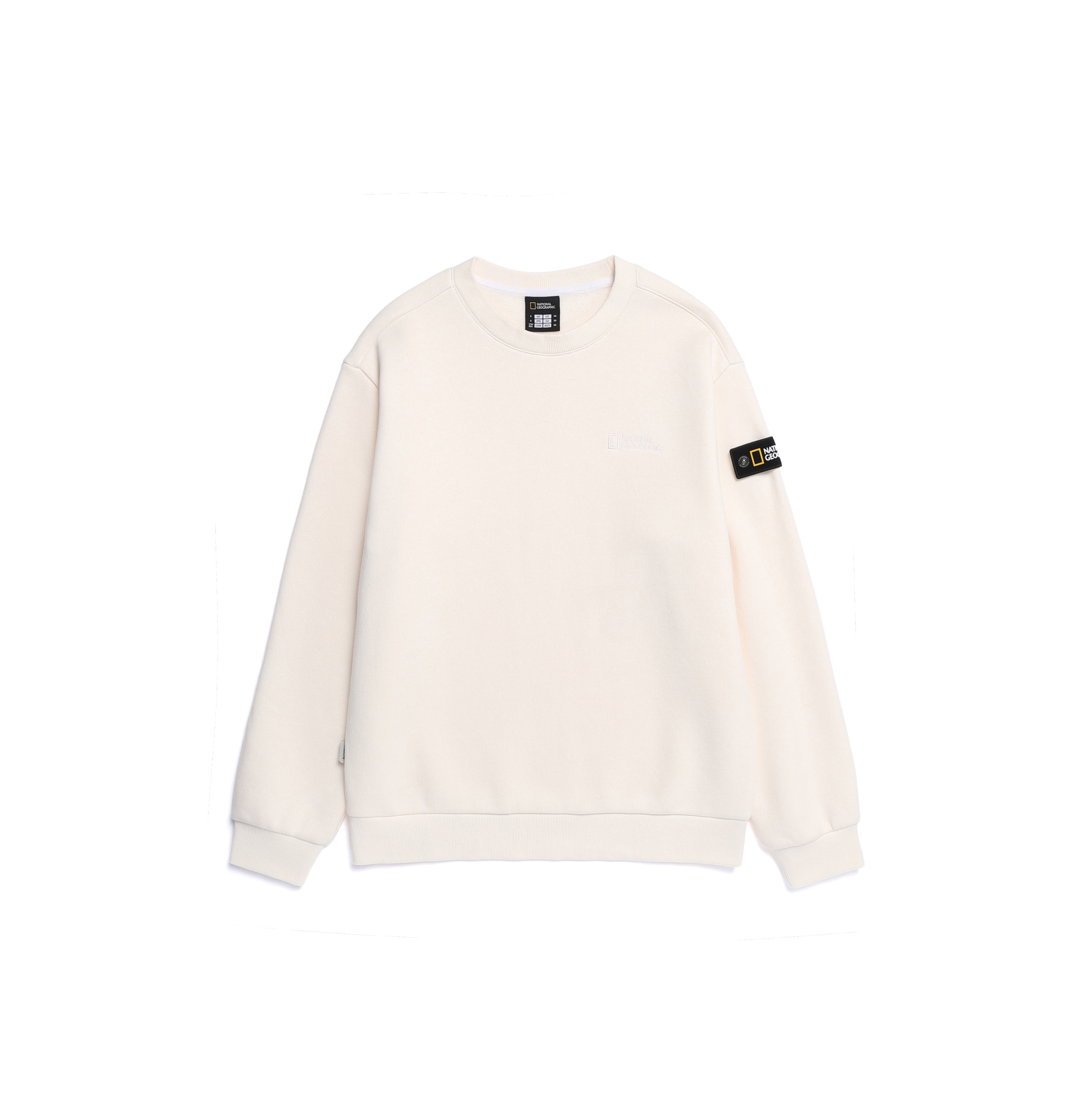 PLICATA SMALL LOGO SWEATSHIRT IVORY