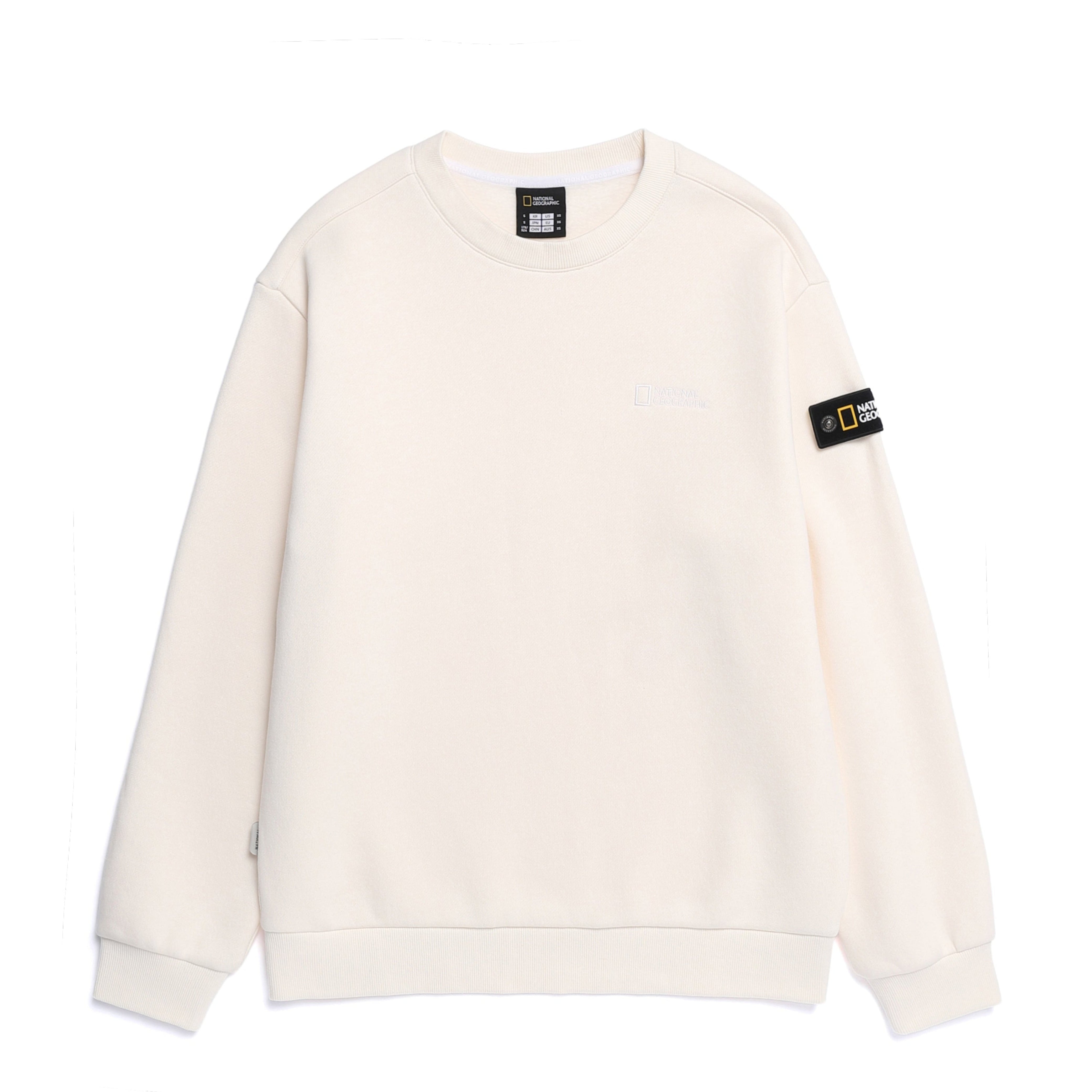 PLICATA SMALL LOGO SWEATSHIRT IVORY