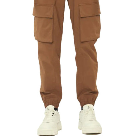 ARCHELON STRETCHED WOVEN STRAIGHT PANTS S/ORANGE