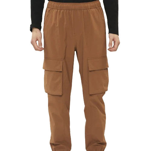 ARCHELON STRETCHED WOVEN STRAIGHT PANTS S/ORANGE