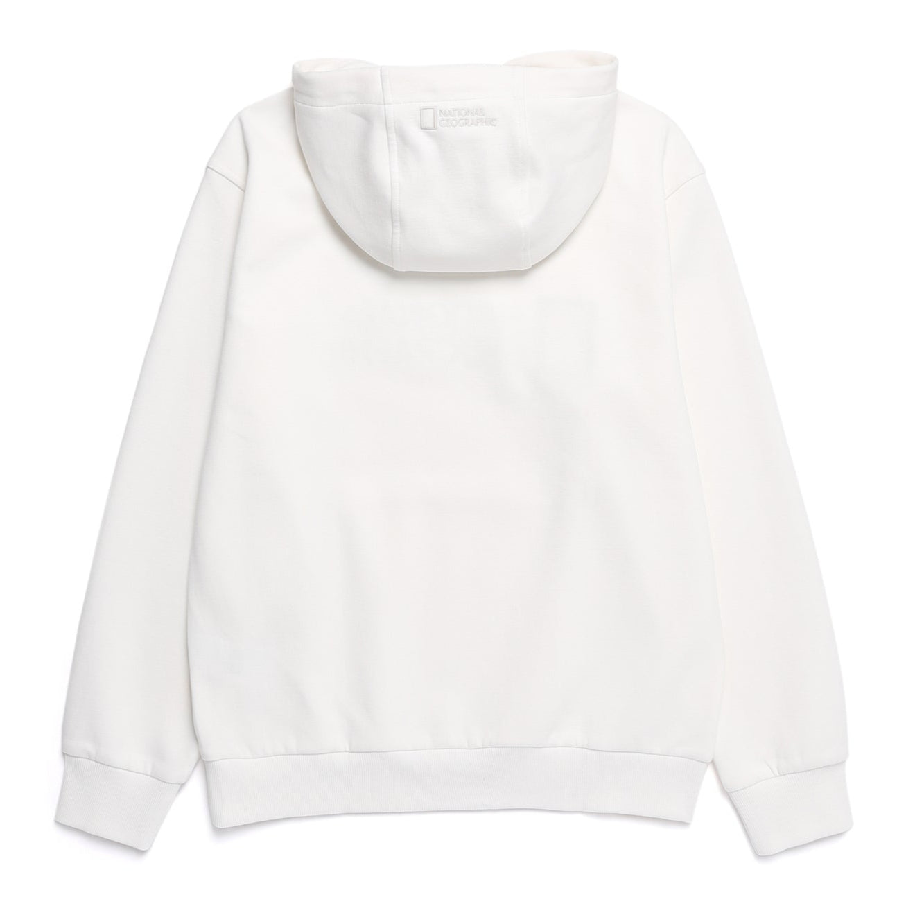 FOLHAS BIG LOGO BASIC FIT HOODIE IVORY