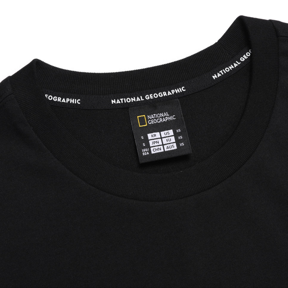 NEODY SMALL LOGO BASIC FIT SHORT SLEEVE T-SHIRT CARBON BLACK