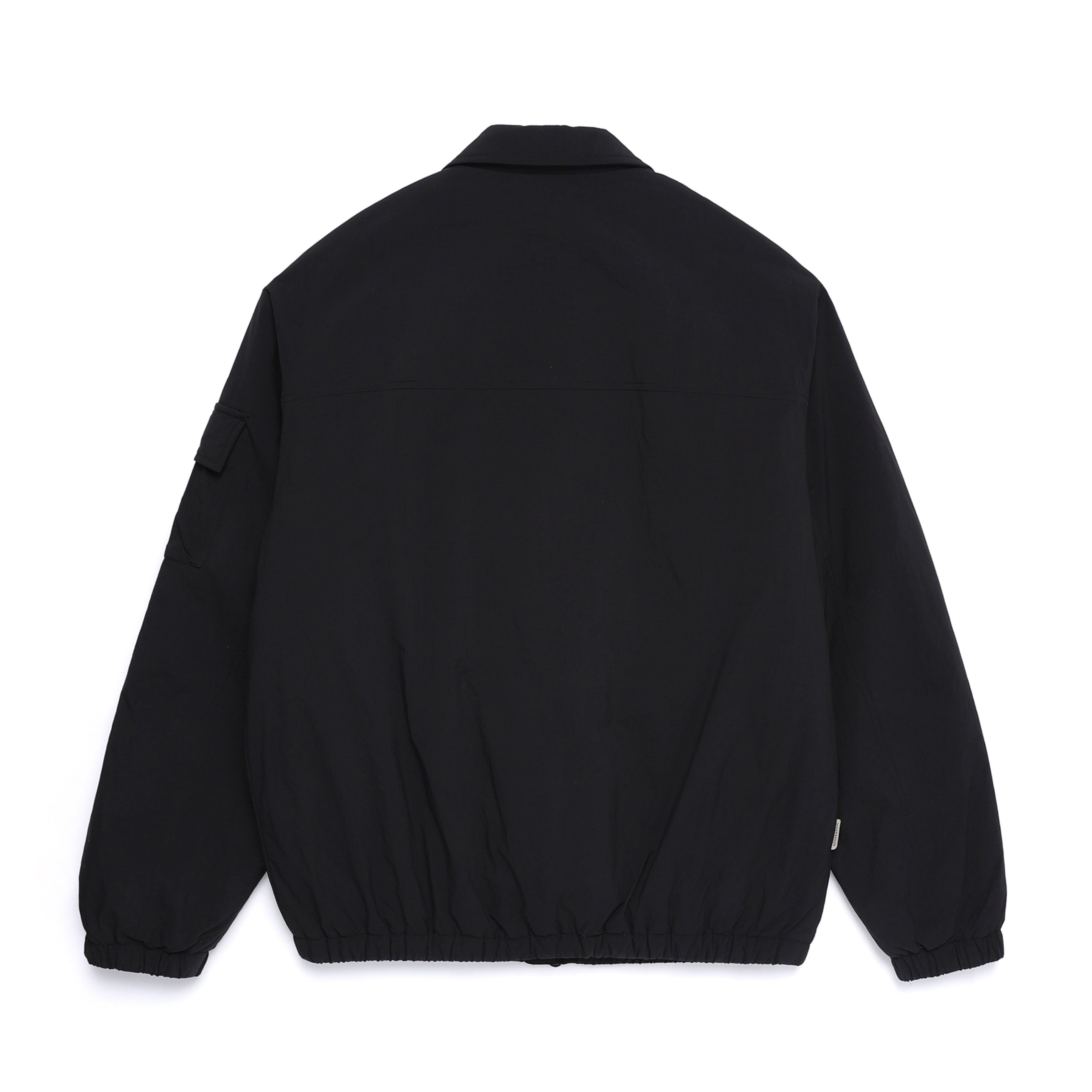NRN WASHED PADDED BLOUSON JUMPER BLACK