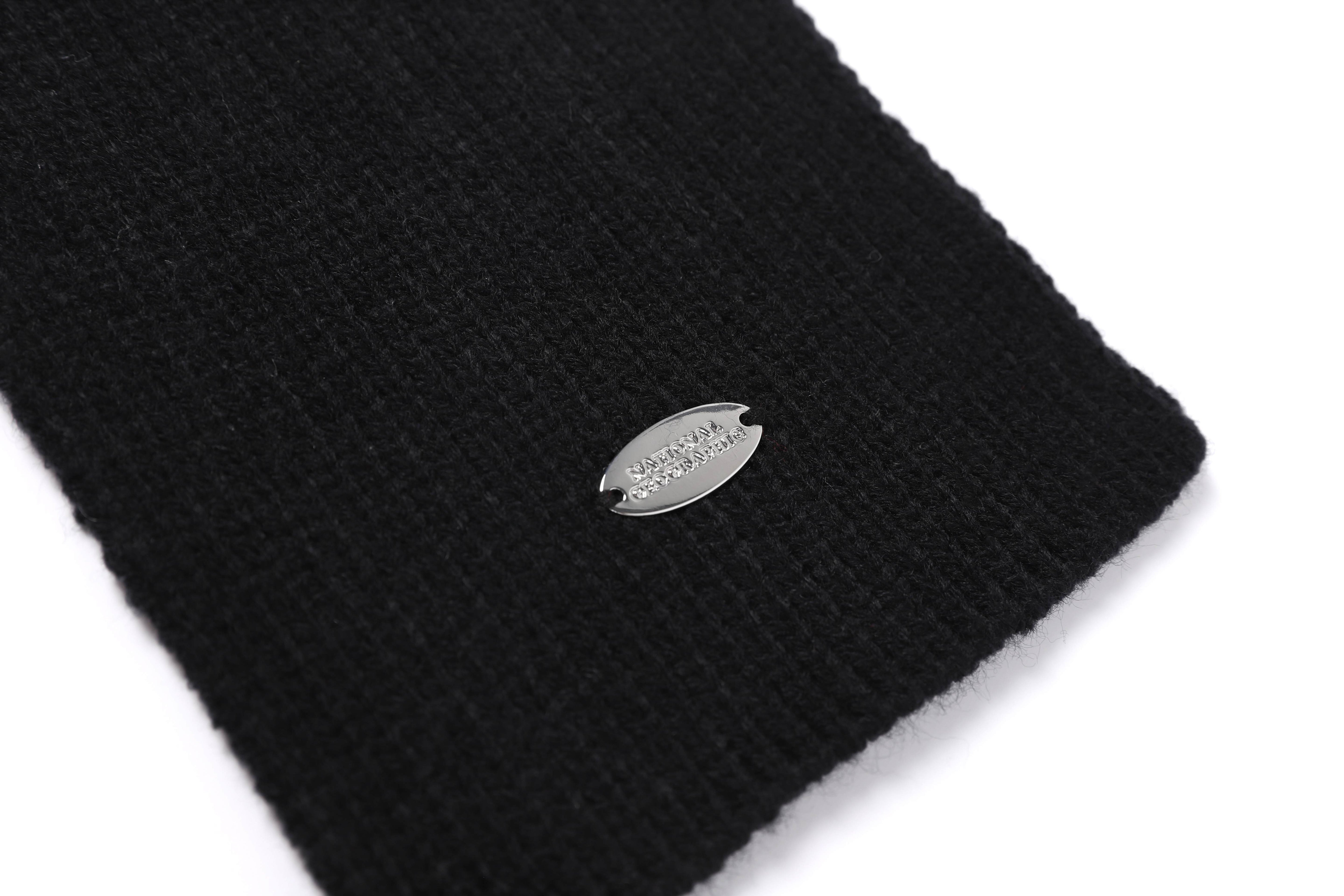 COZY KNIT MUFFLER BLACK