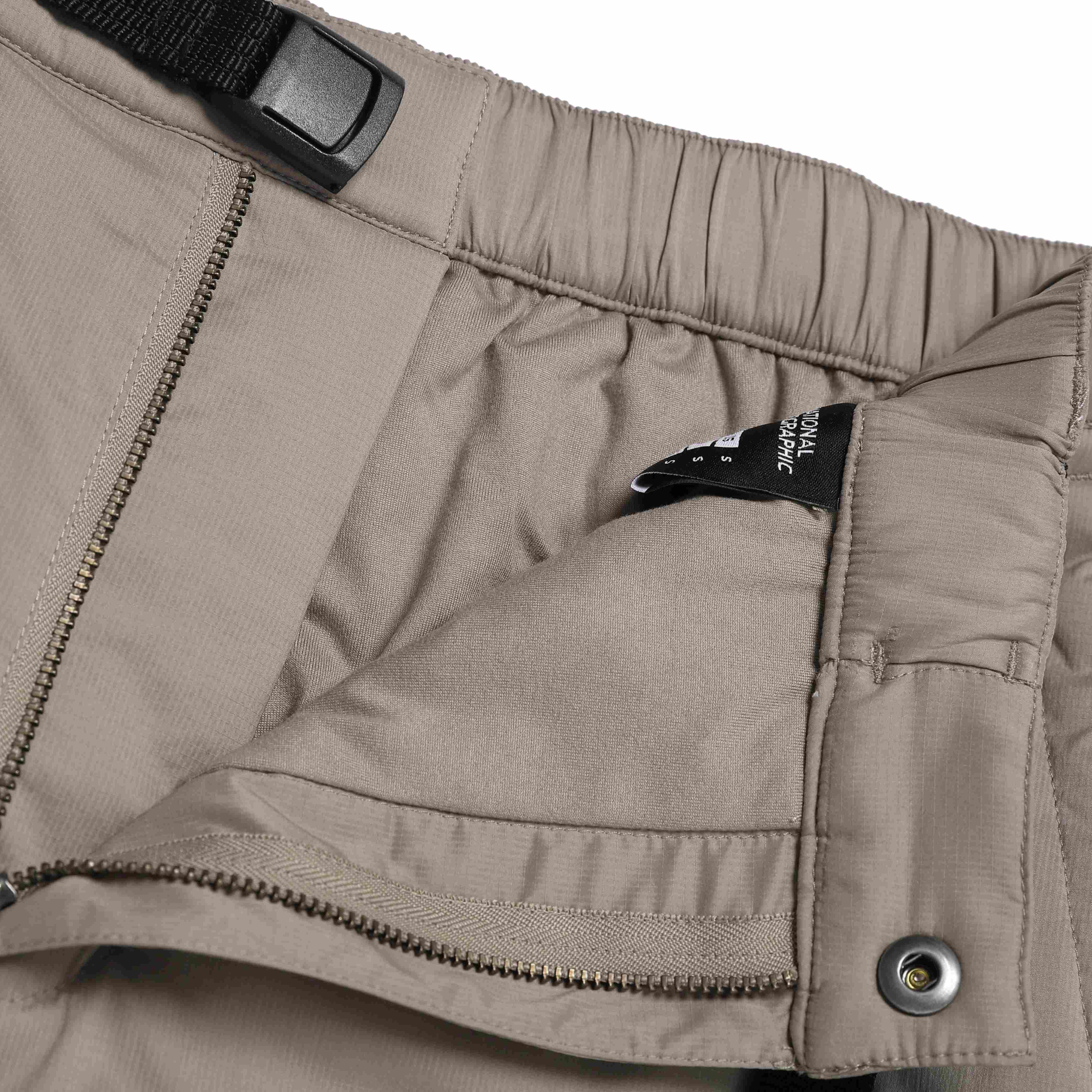 NRN SEMI-LOOSE PADDING PANTS OAK BEIGE