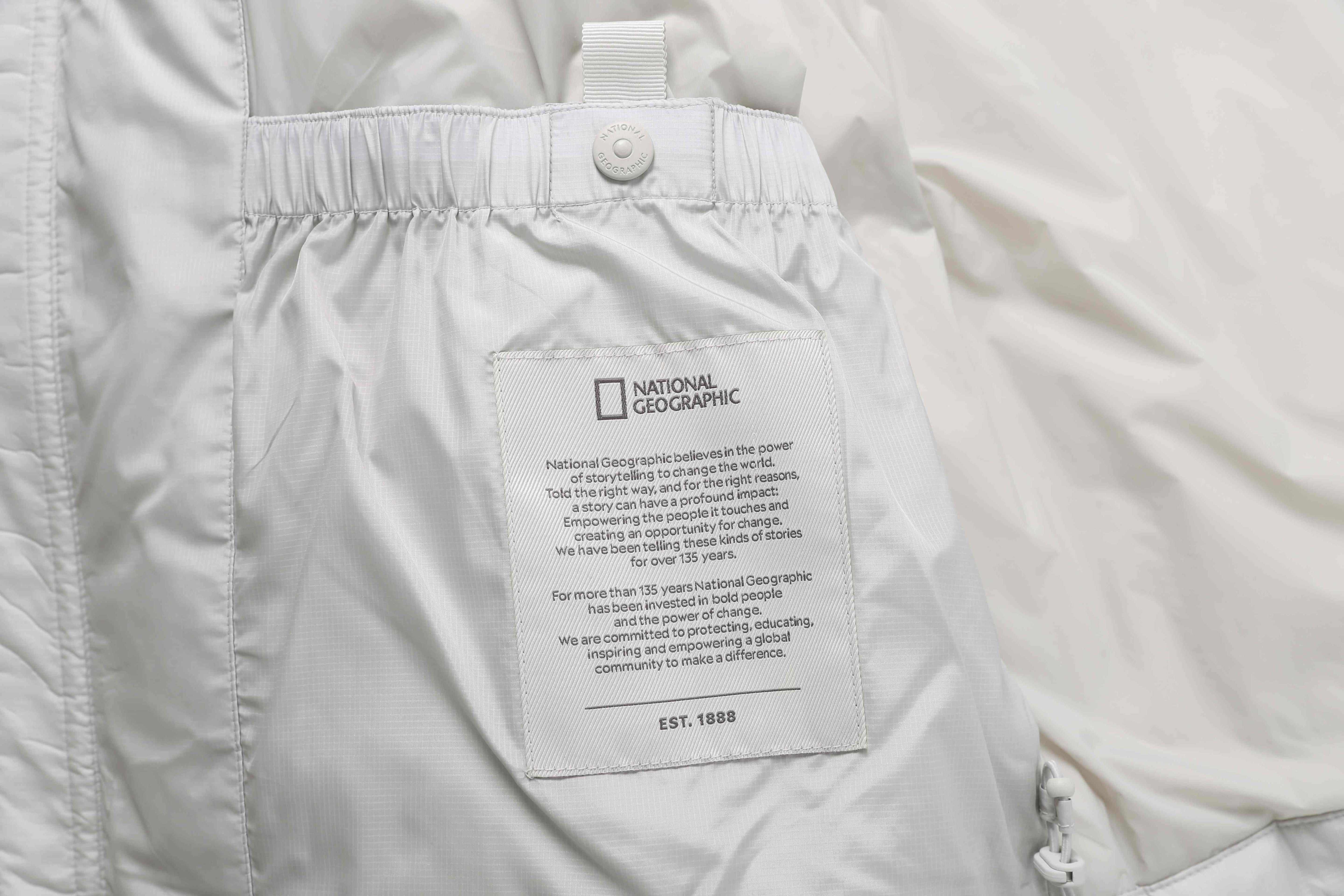 EIRA SHORT LENGTH HOODIE GOOSE DOWN JUMPER L/GREY