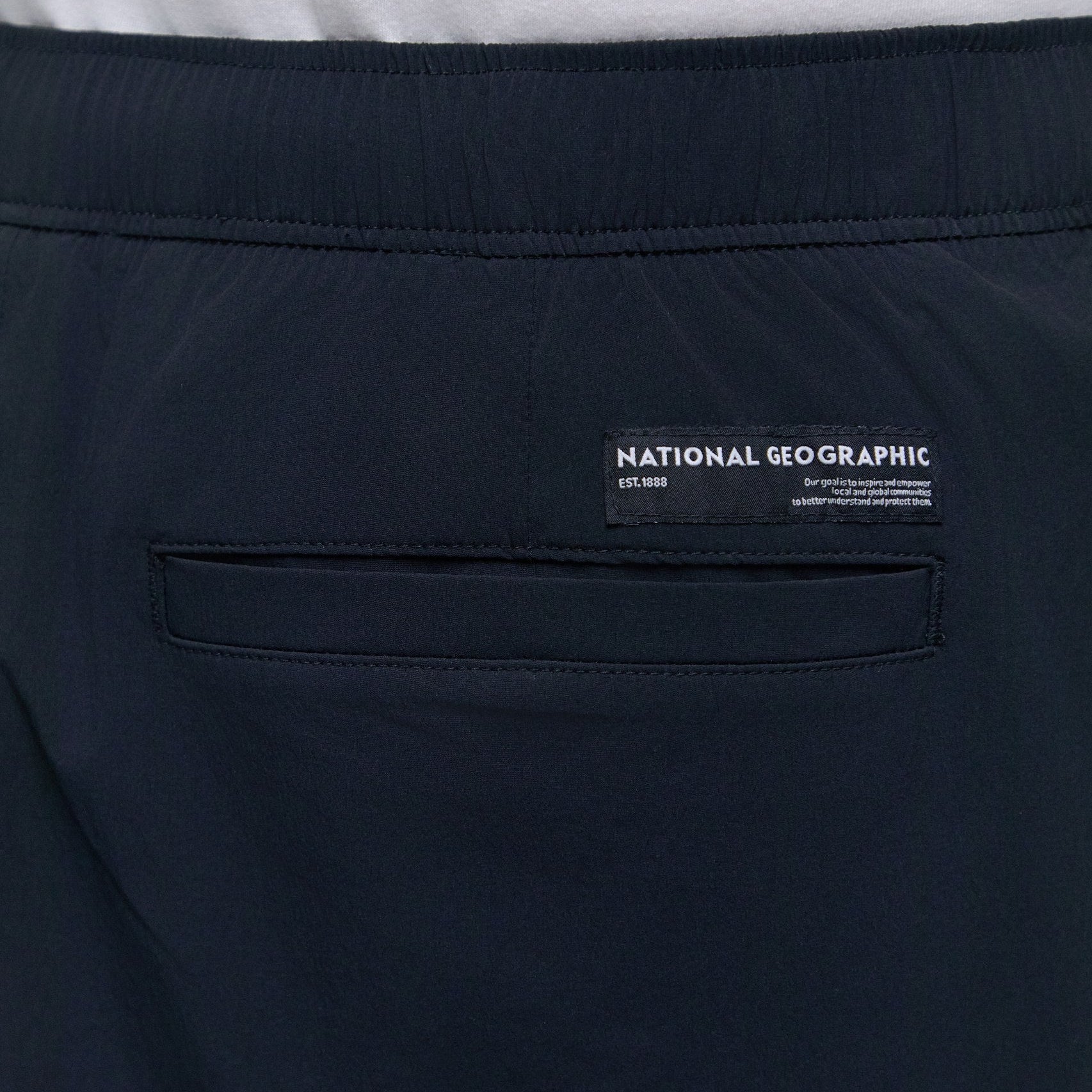 ADELIE LIGHT WOVEN STRETCH BOARD SHORTS CARBON BLACK