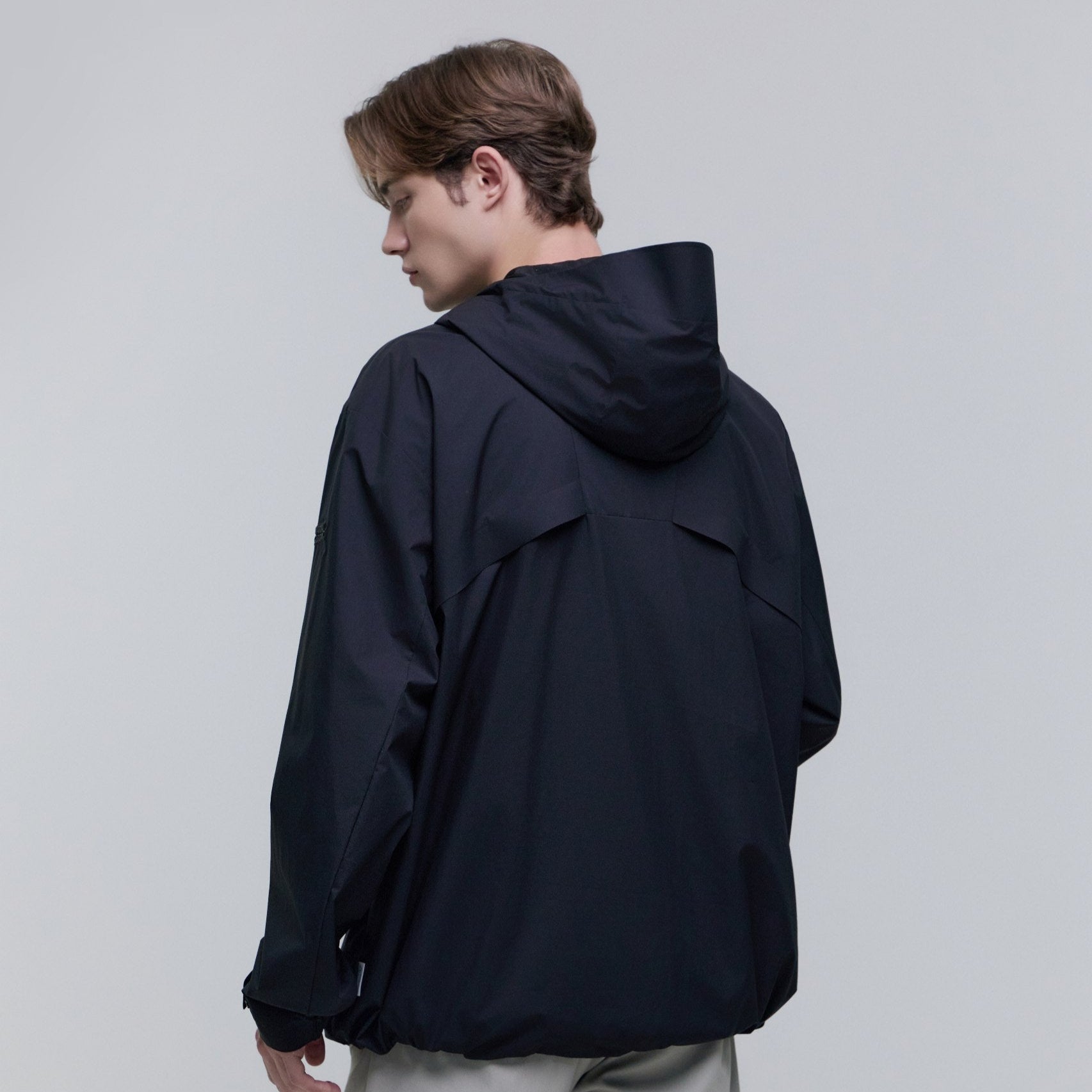 ATLAS WINDSTOPPER BY GORE-TEX LABS 2L JACKET CARBON BLACK