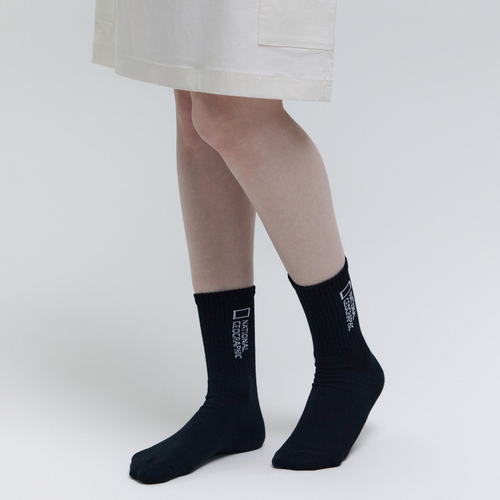 MIDDLE SOCKS BUNDLE BLACK