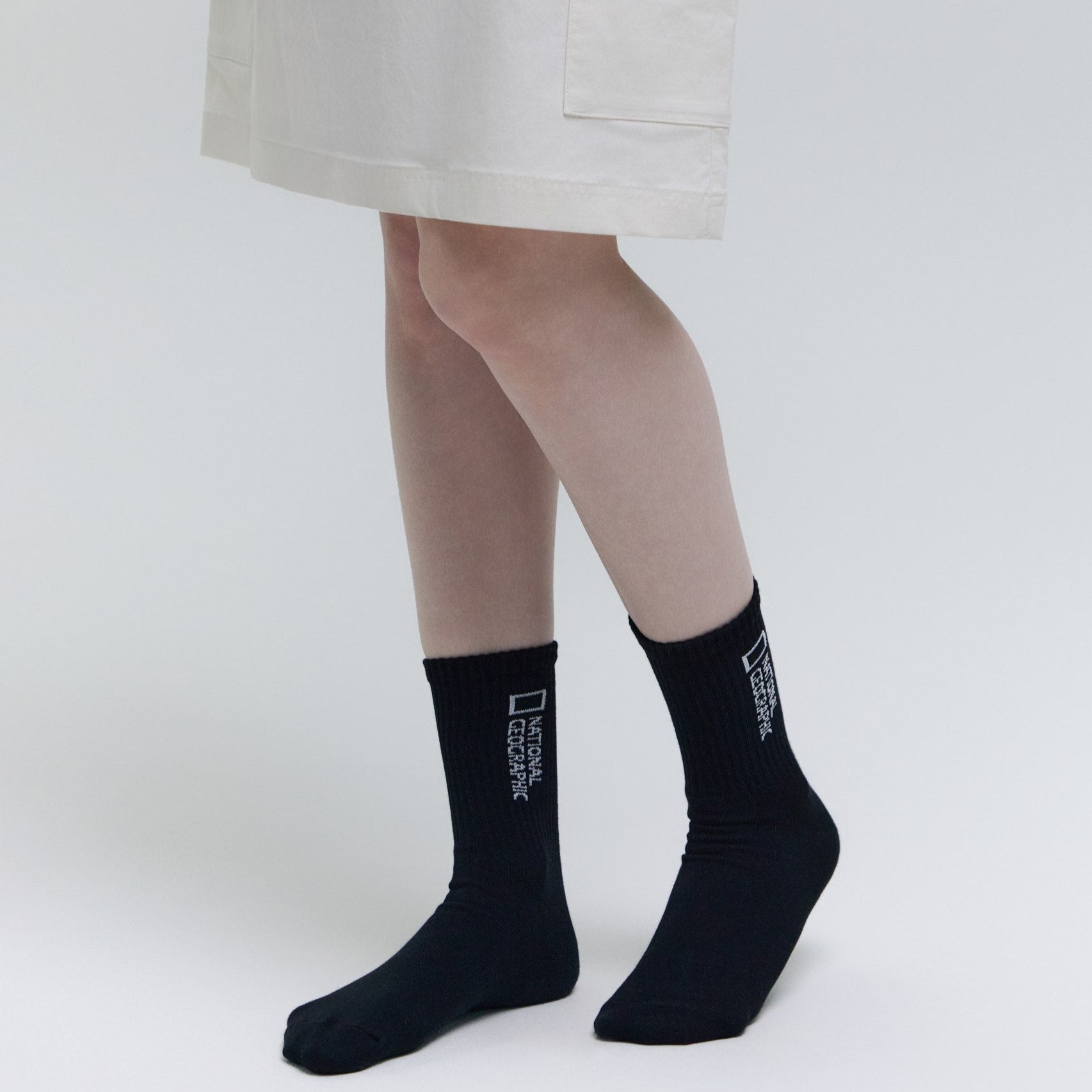 MIDDLE SOCKS BUNDLE BLACK