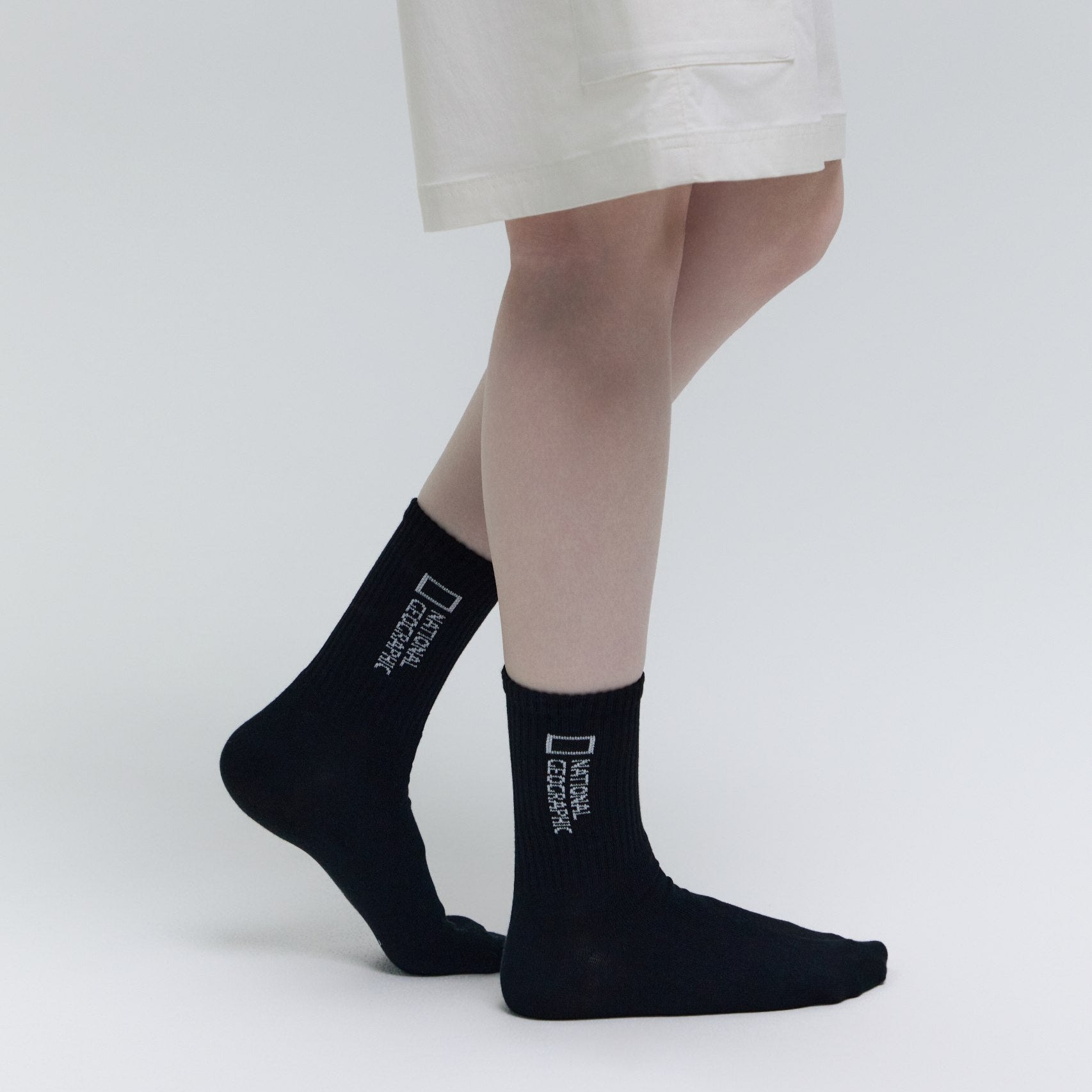 MIDDLE SOCKS BUNDLE BLACK