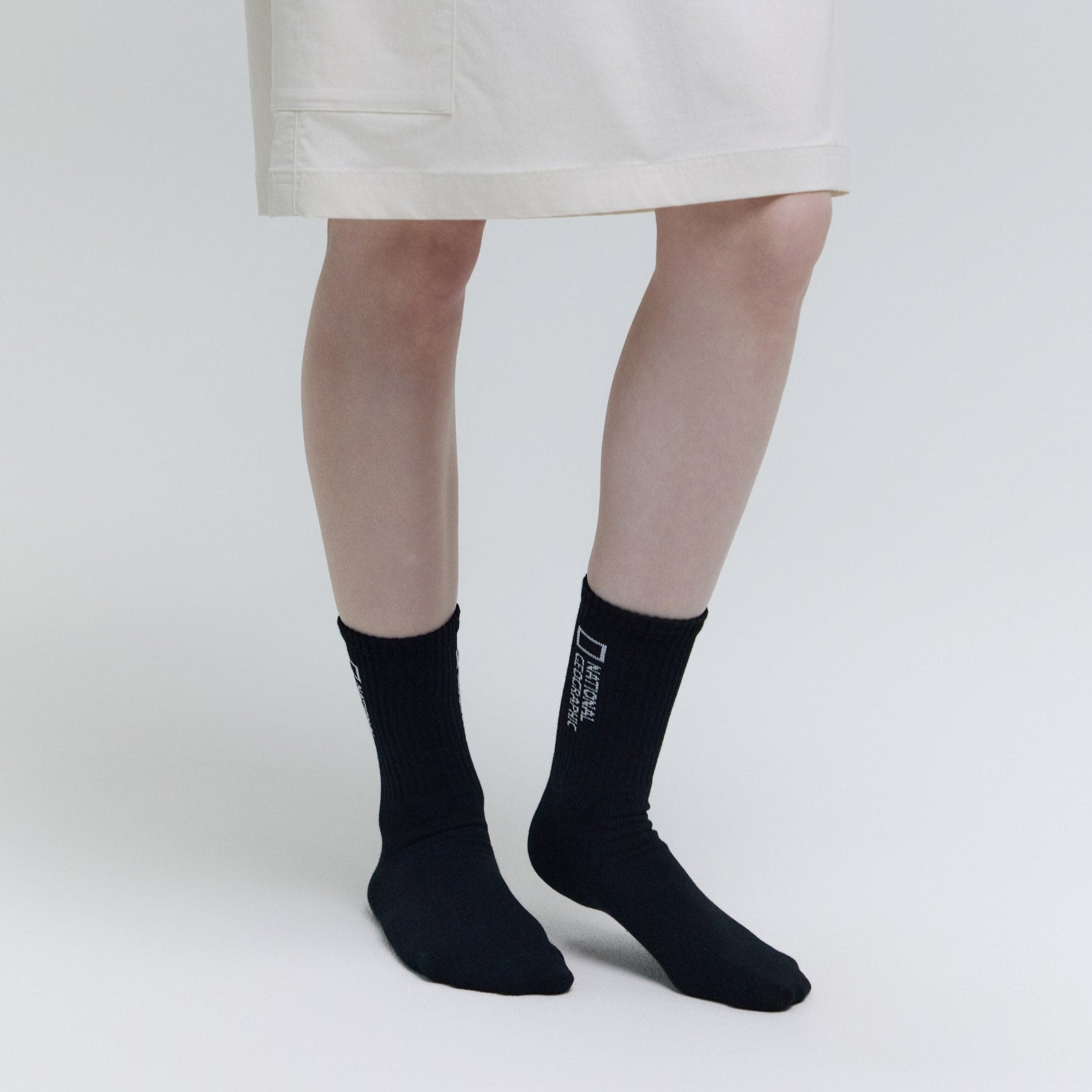 MIDDLE SOCKS BUNDLE BLACK