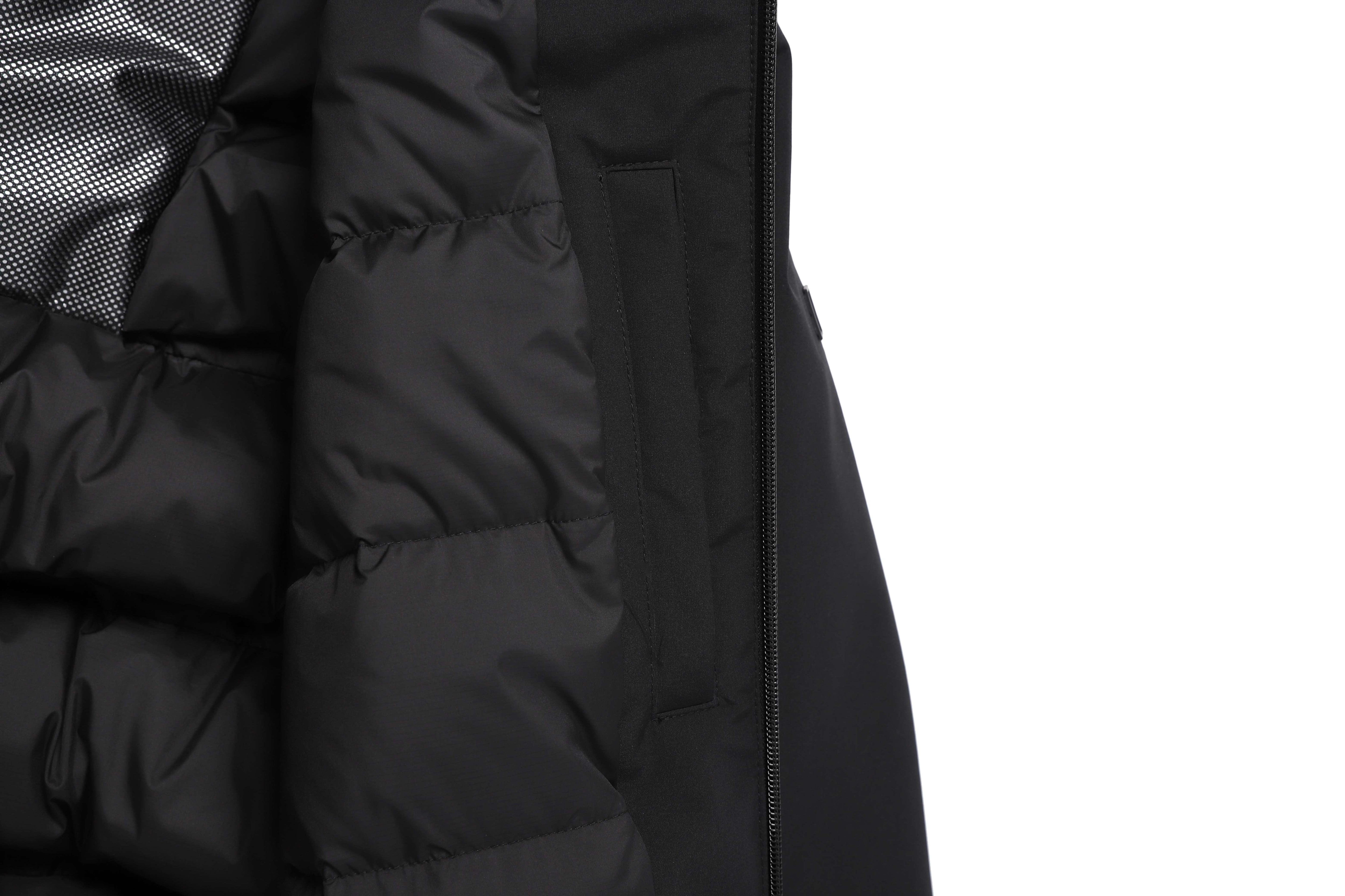 ANTARES 3 LAYERS INQUILTING GOOSE DOWN JUMPER HITAM