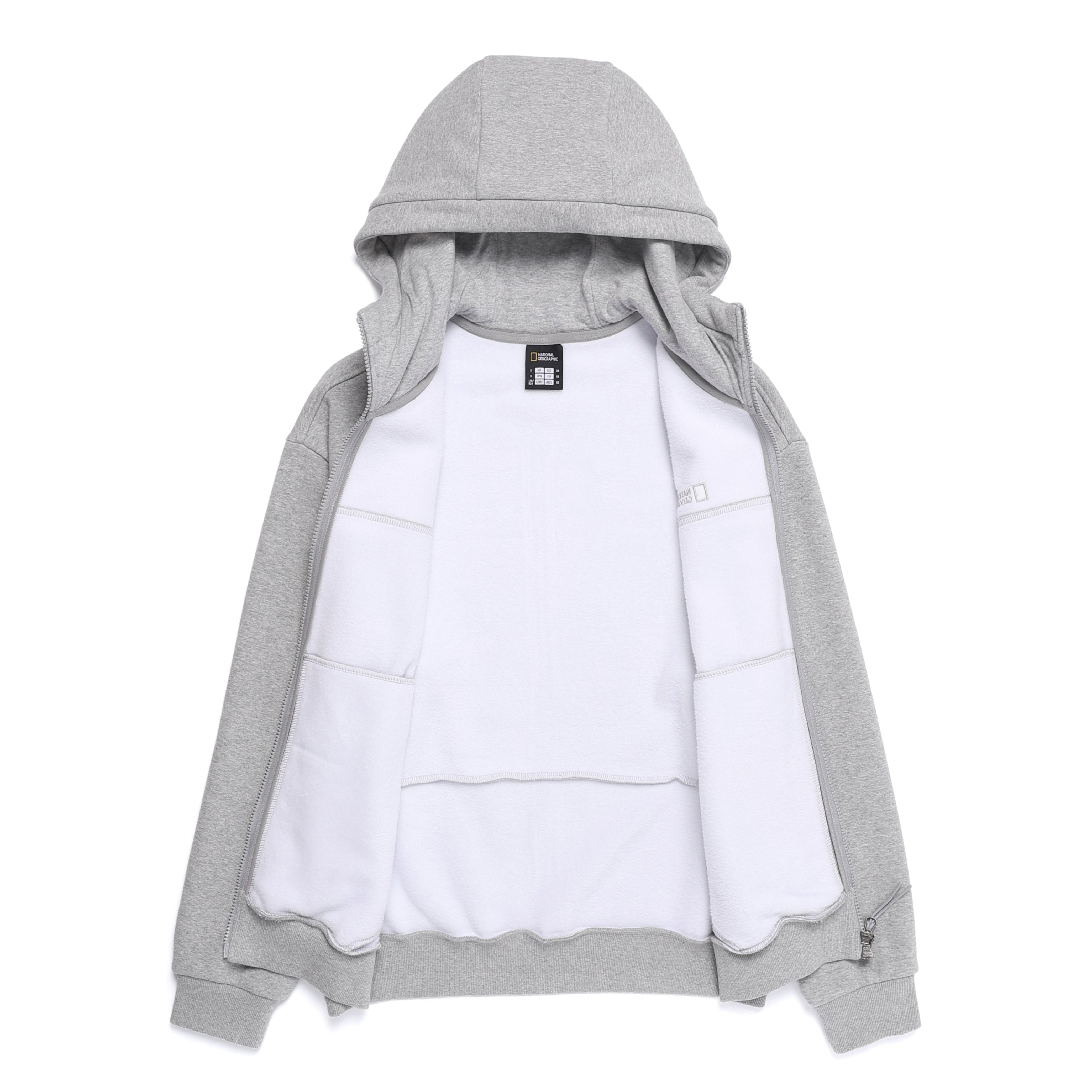PINTAIL TRAINING HOODIE ZIP UP M/GREY