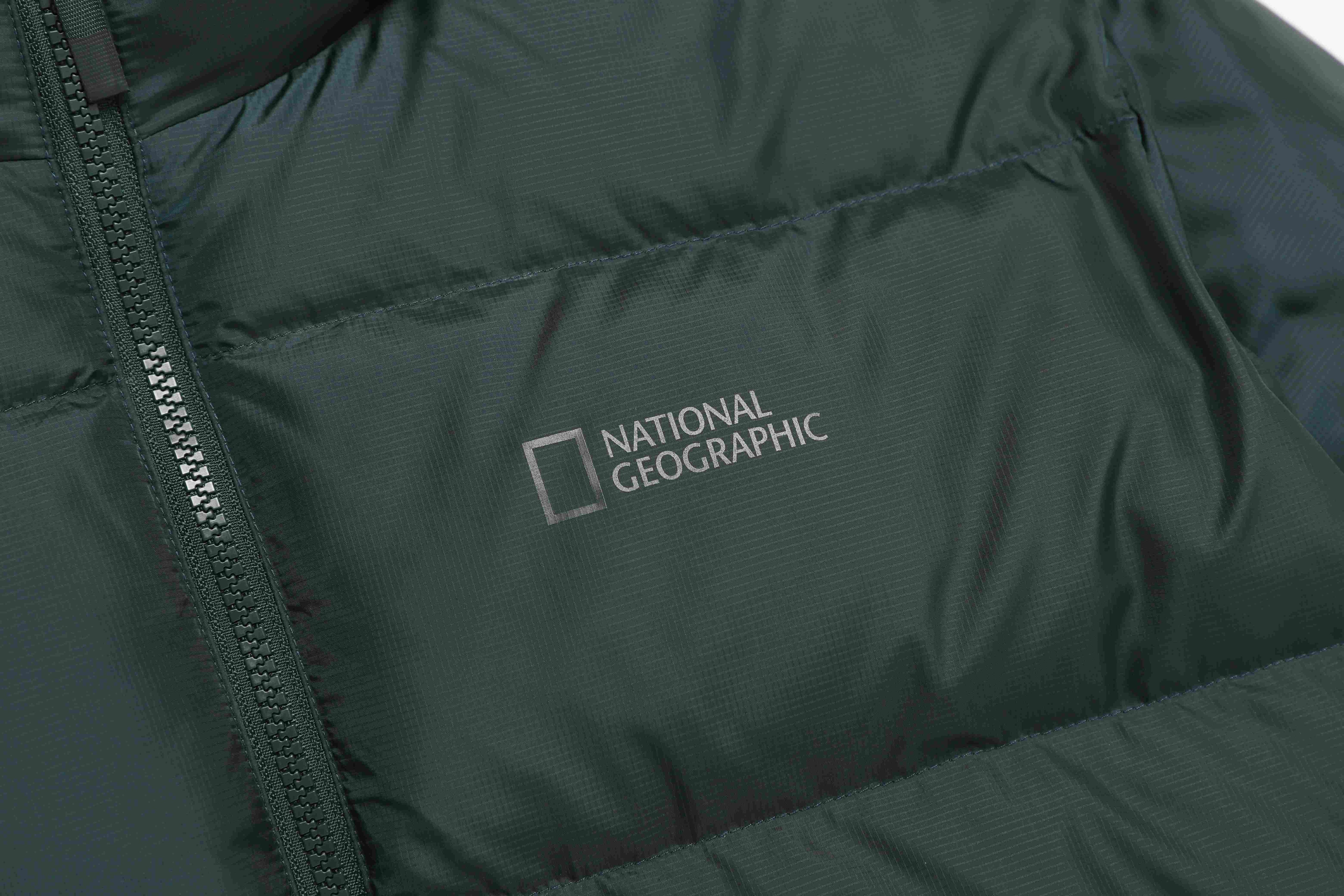 EIRA SHORT LENGTH HIGH NECK GOOSE DOWN JUMPER D/GREEN