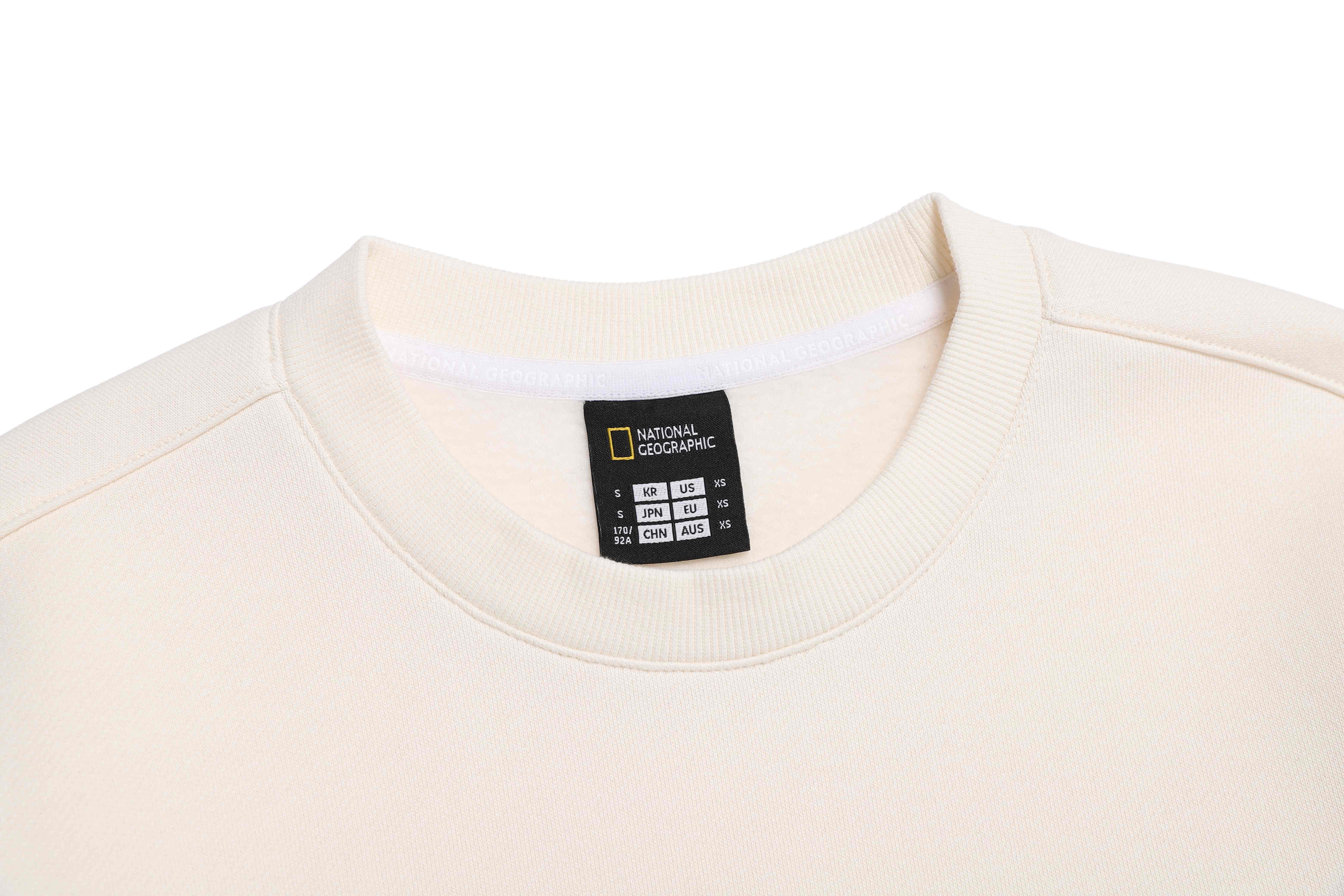 PLICATA SMALL LOGO SWEATSHIRT IVORY