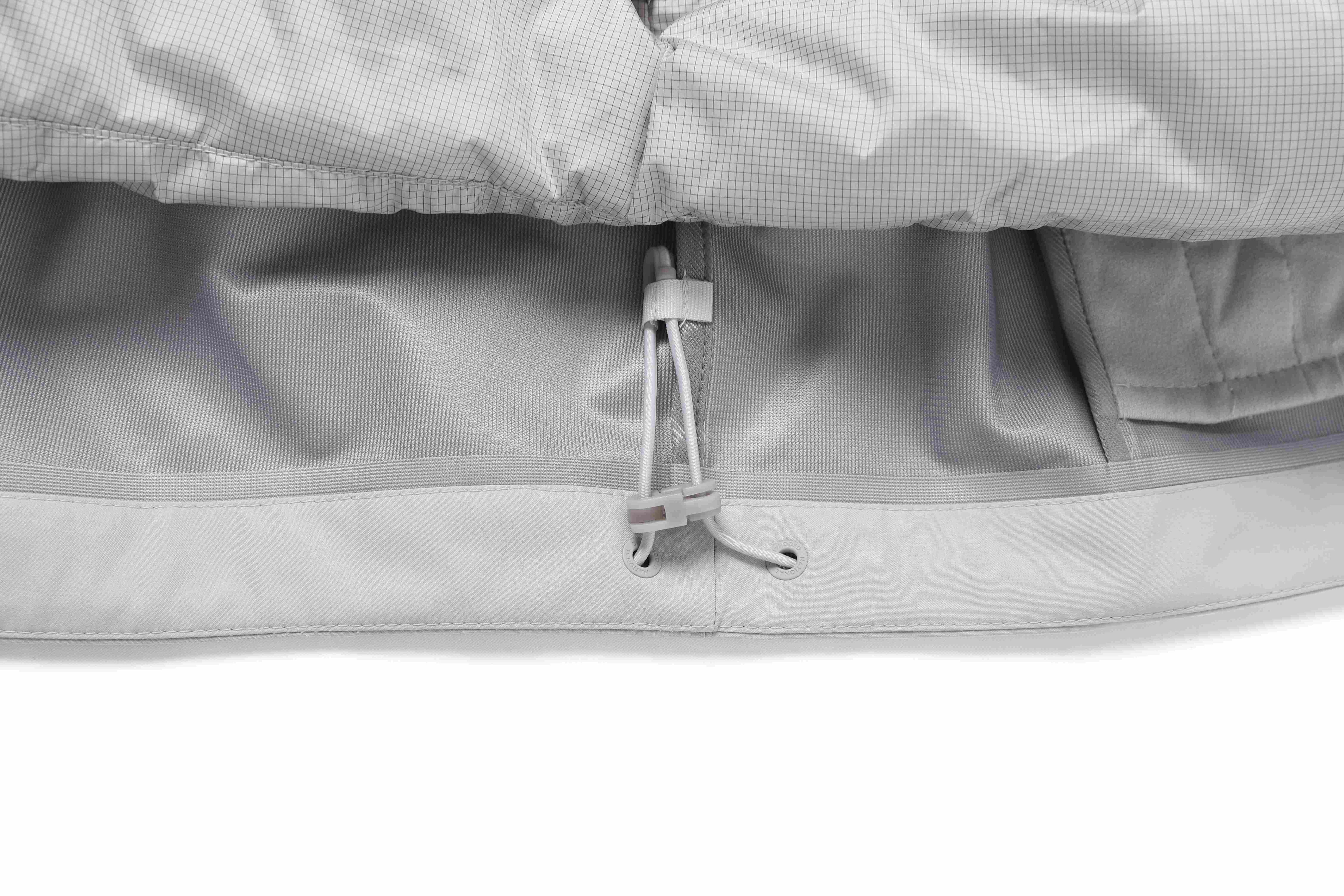 ANTARES 3 LAYERS INQUILTING GOOSE DOWN JUMPER L/GREY