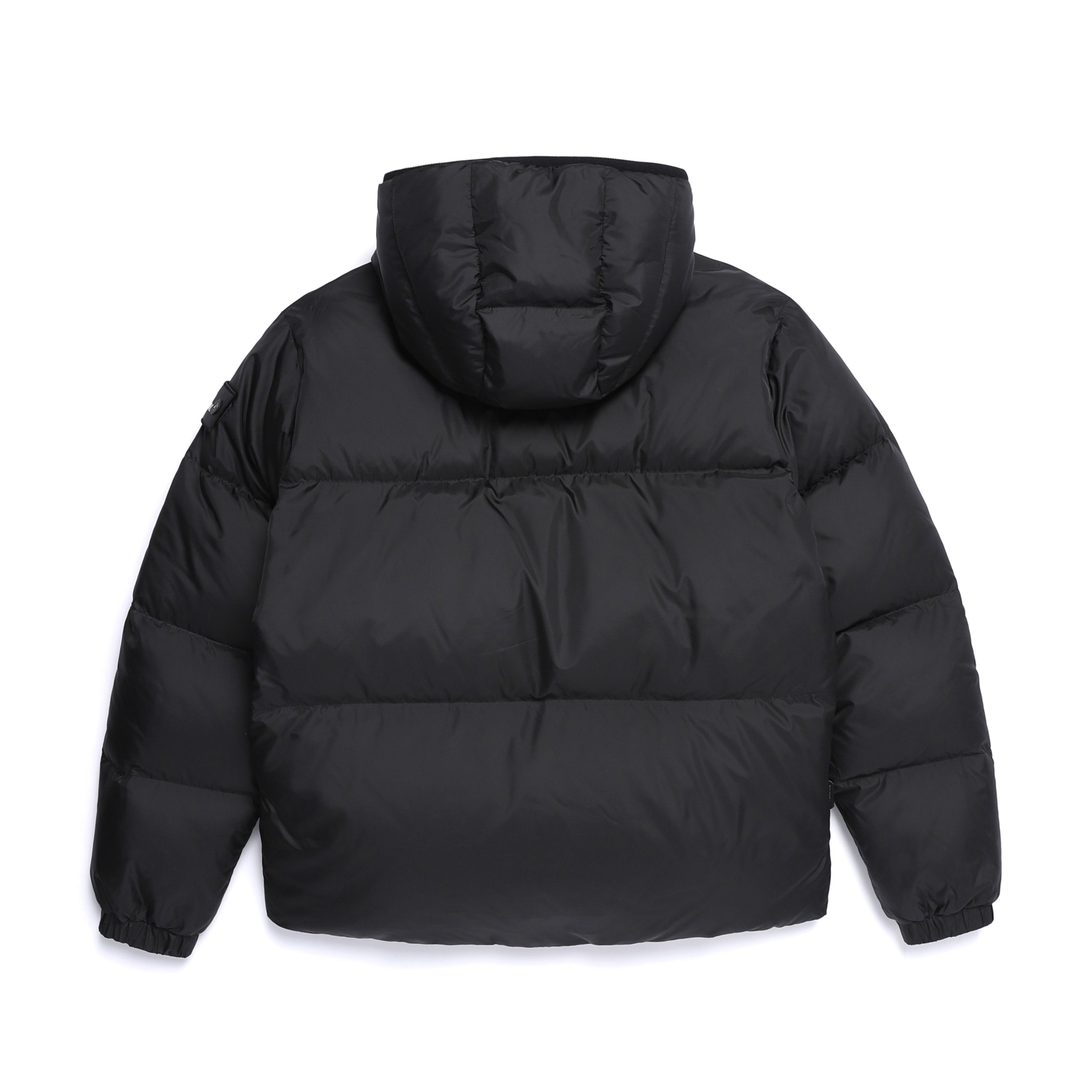 EIRA SHORT LENGTH HOODIE GOOSE DOWN JUMPER HITAM