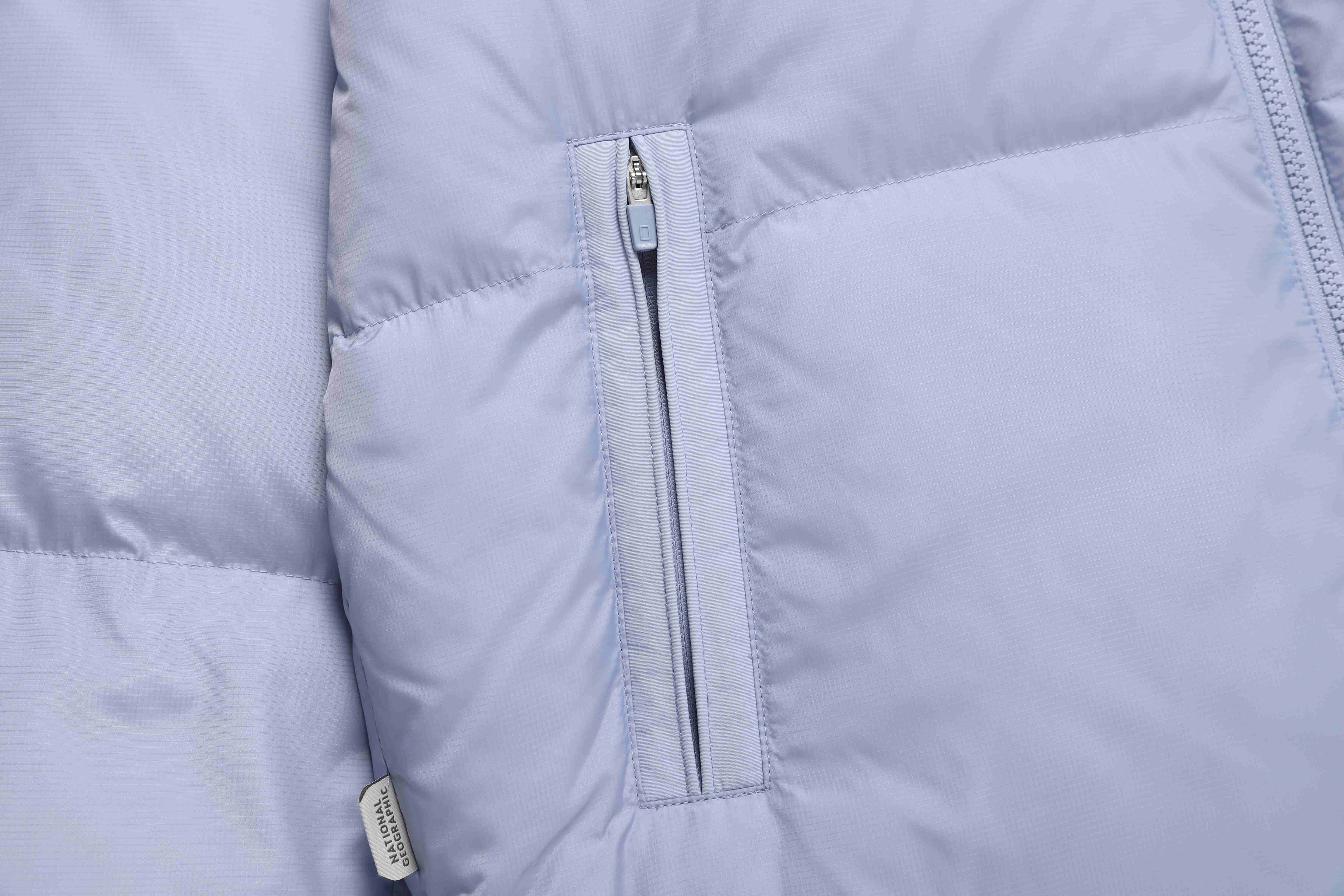 WOMEN EIRA HOODIE GOOSE DOWN L/BLUE