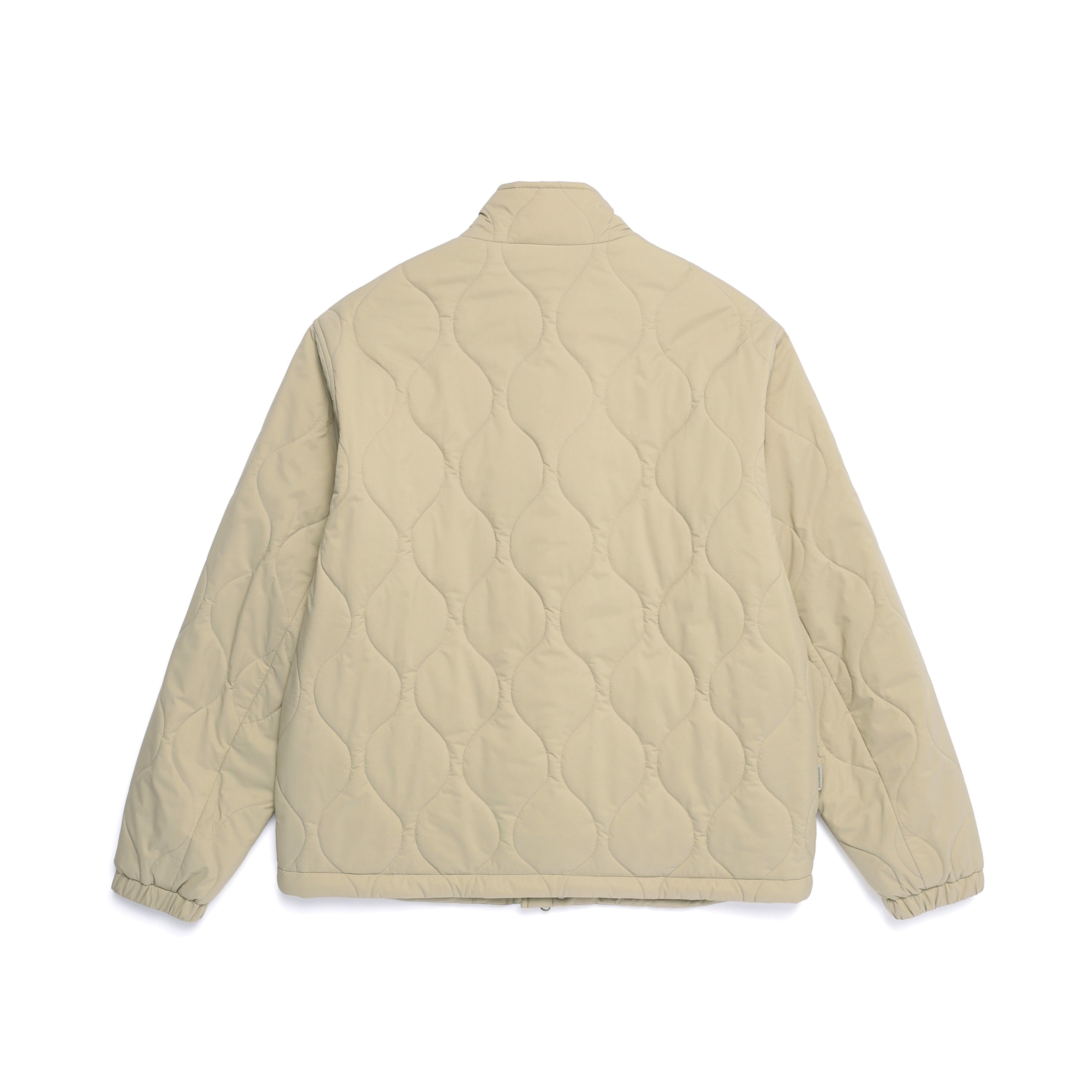 NRN QUILTED PADDING JUMPER MOURNING BEIGE