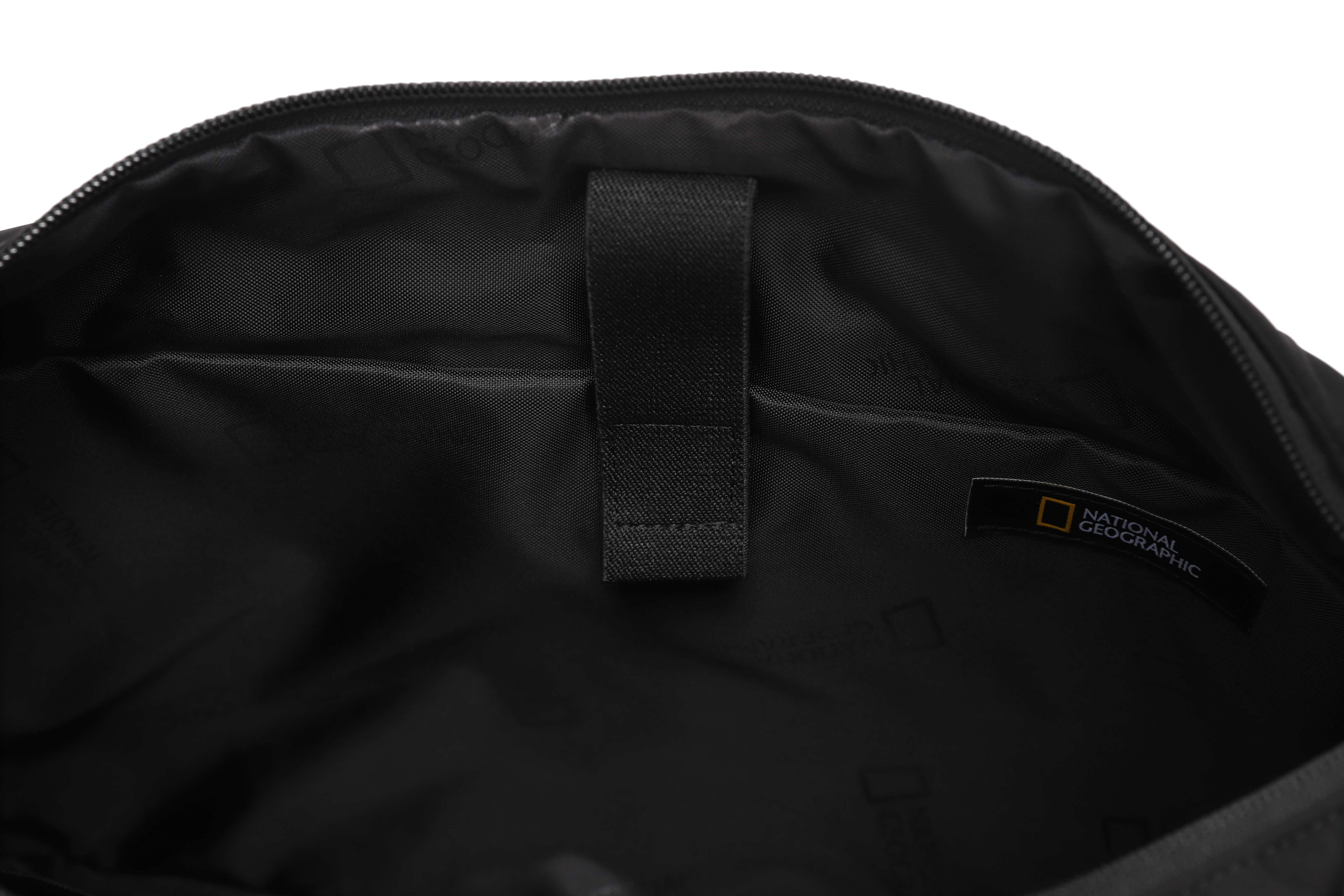 PADDED CROSS BAG D/GREY