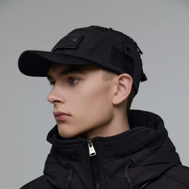FIELD ENGINEERED CAMP CAP BLACK