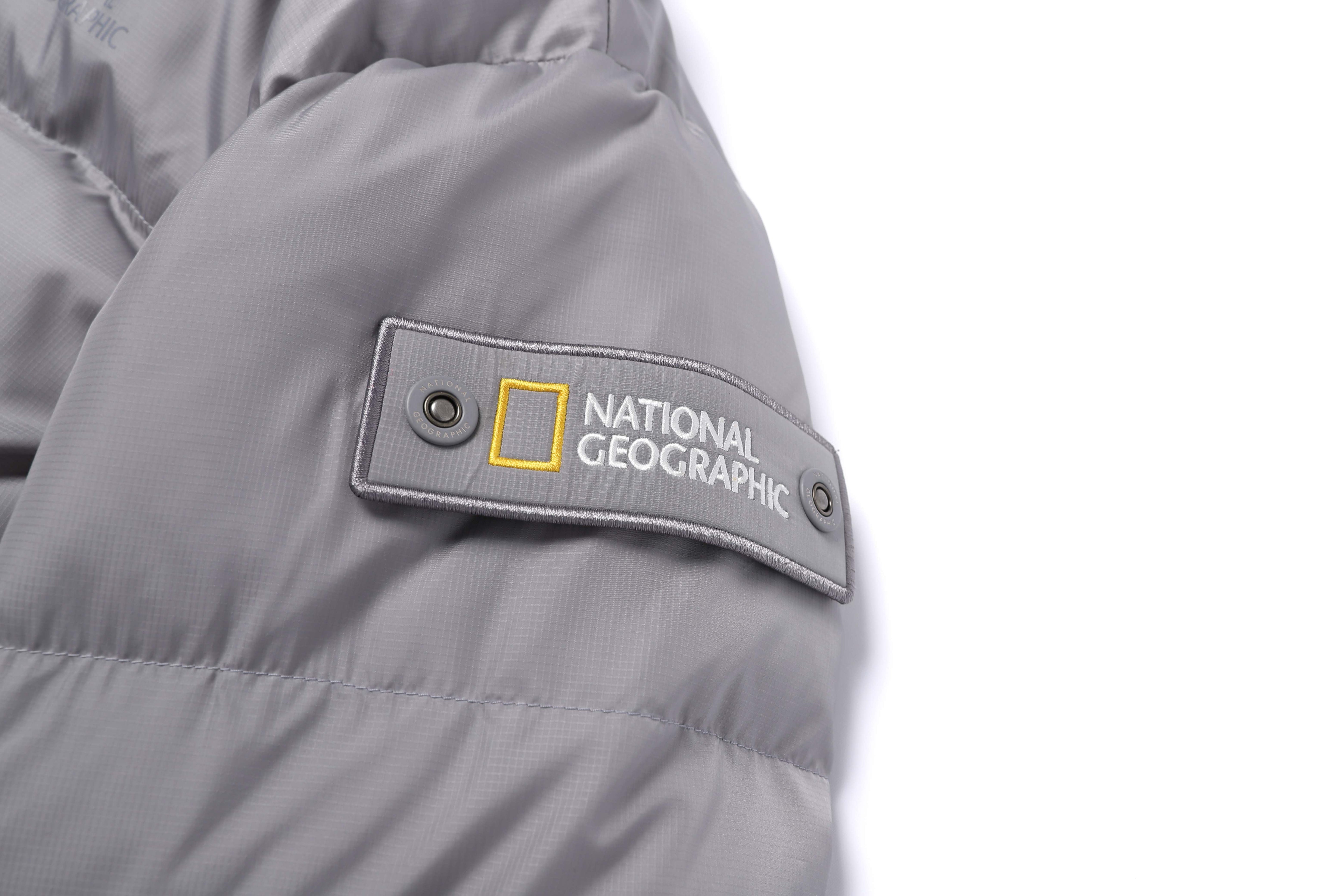 EIRA SHORT LENGTH HOODIE GOOSE DOWN JUMPER STONE GREY