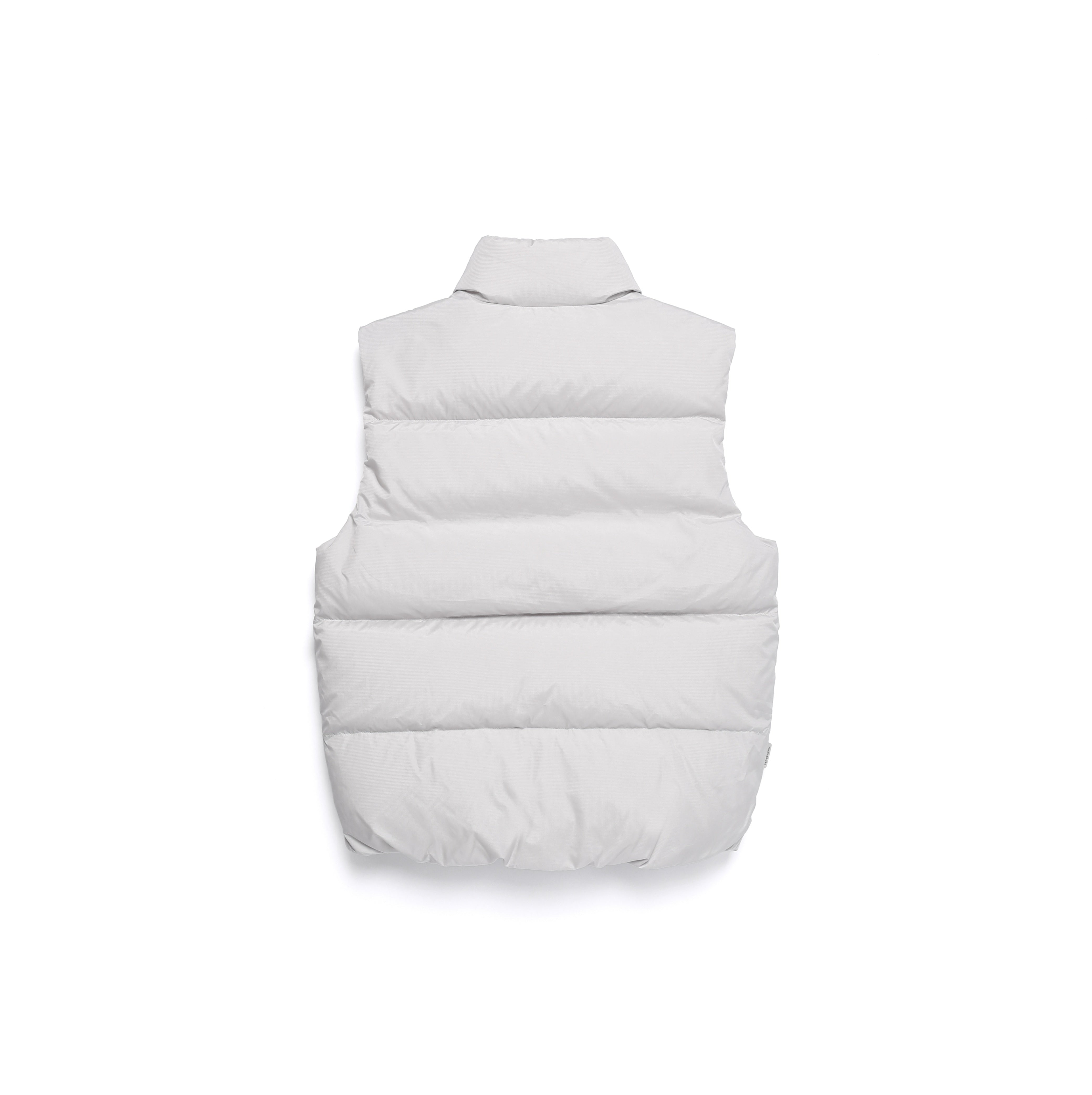 EIRA HIGH-NECK GOOSE DOWN VEST L/GREY