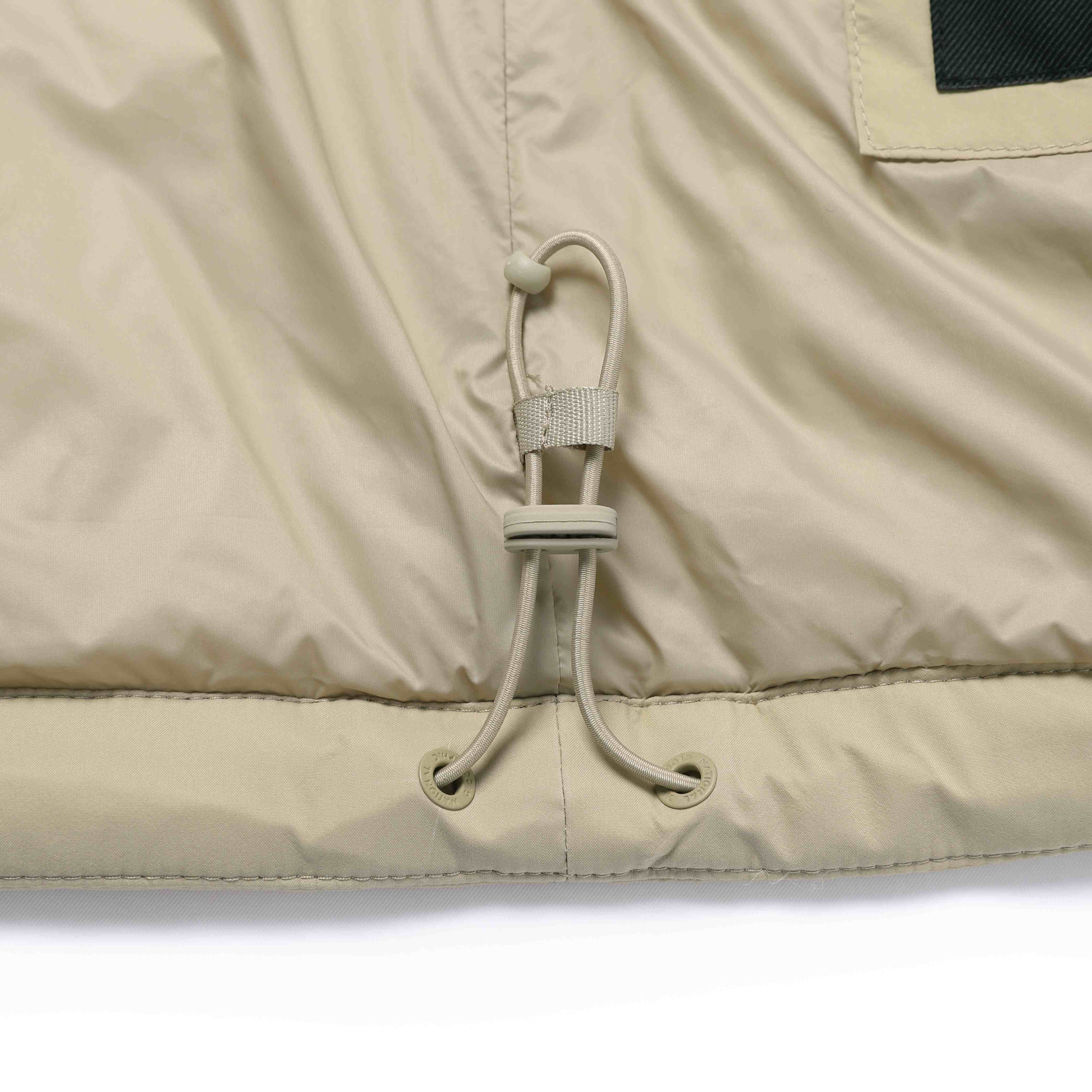 NRN QUILTED PADDING JUMPER MOURNING BEIGE