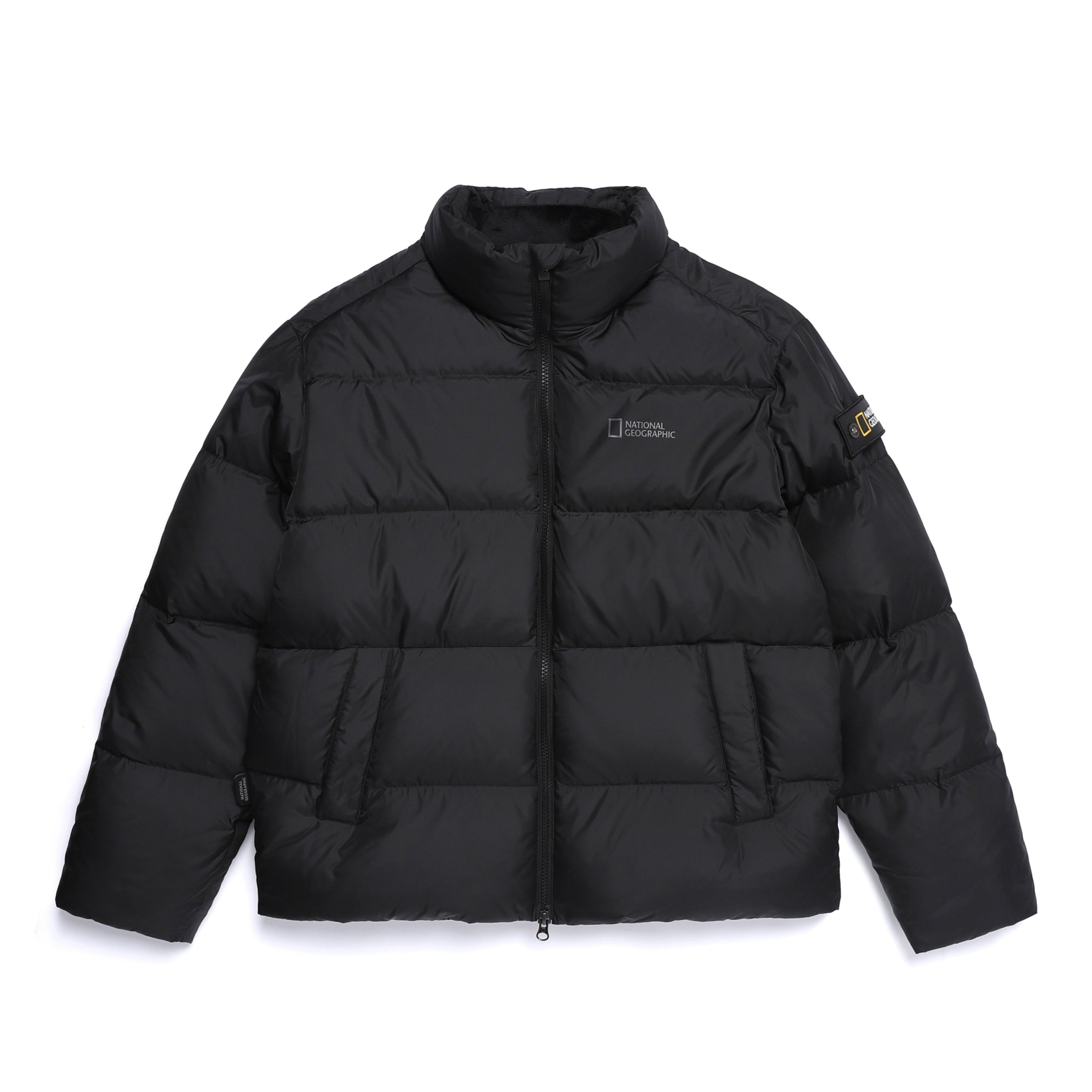 EIRA SHORT LENGTH HIGH NECK GOOSE DOWN JUMPER HITAM