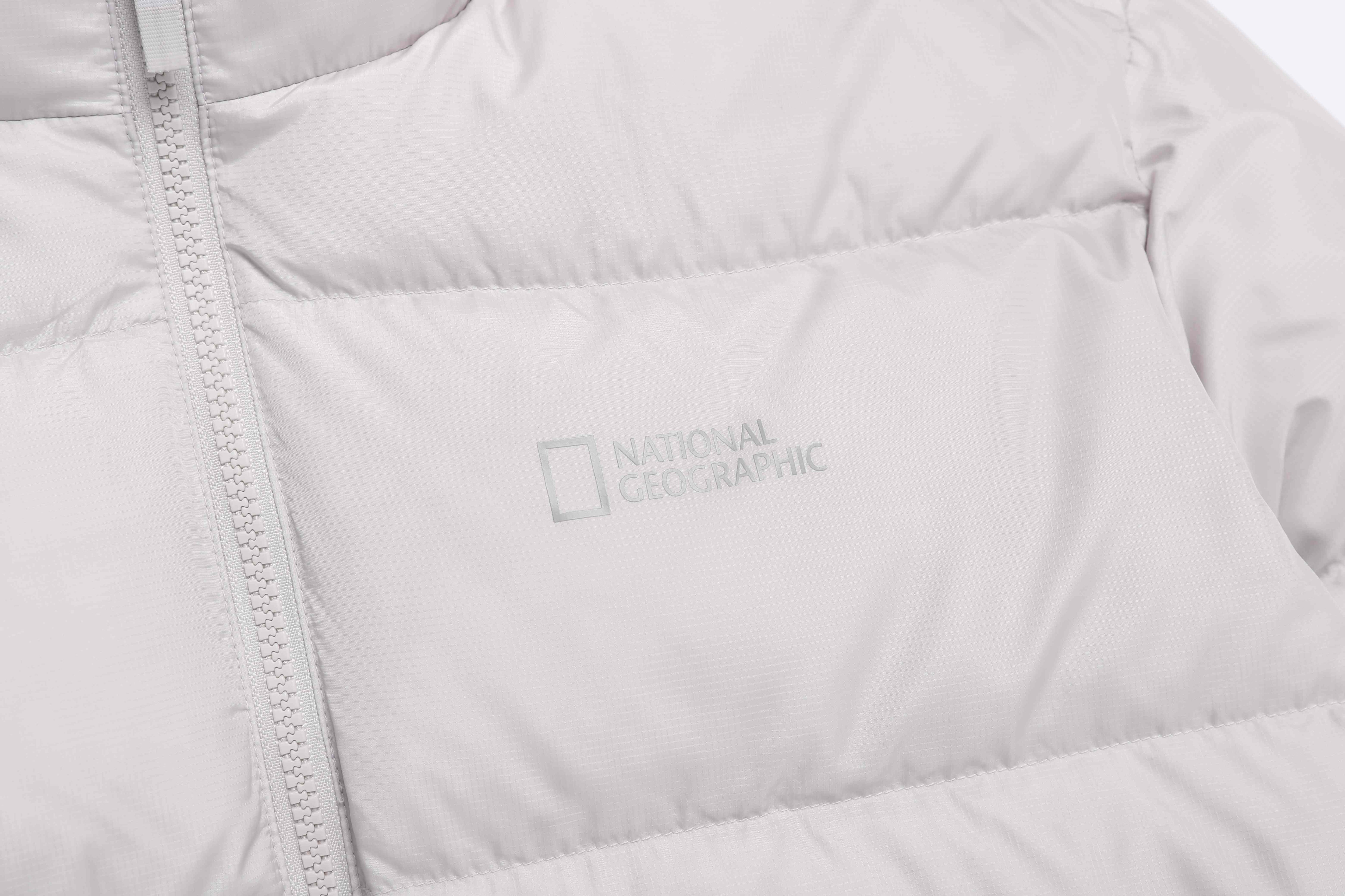 EIRA SHORT LENGTH HIGH NECK GOOSE DOWN JUMPER L/GREY