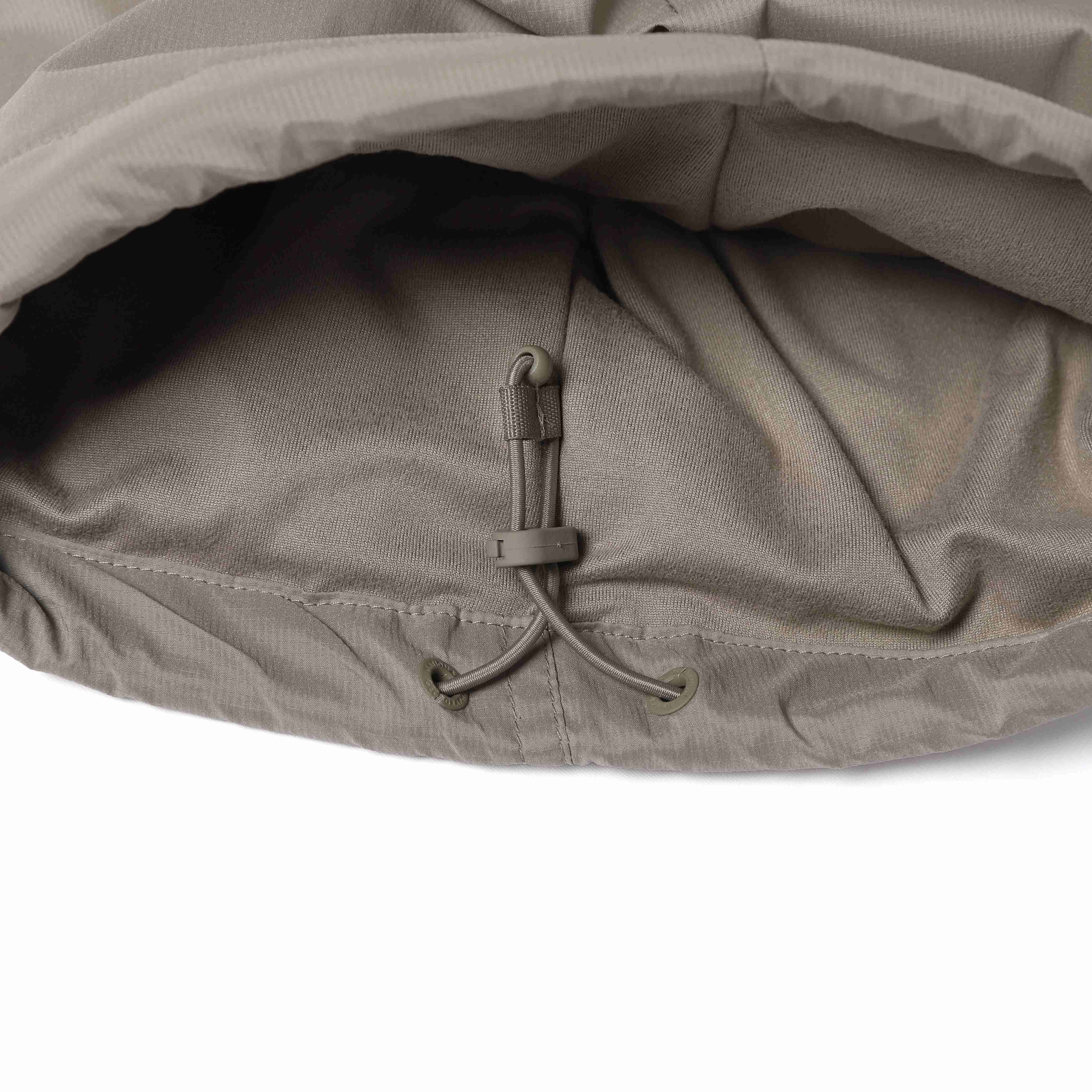 NRN SEMI-LOOSE PADDING PANTS OAK BEIGE