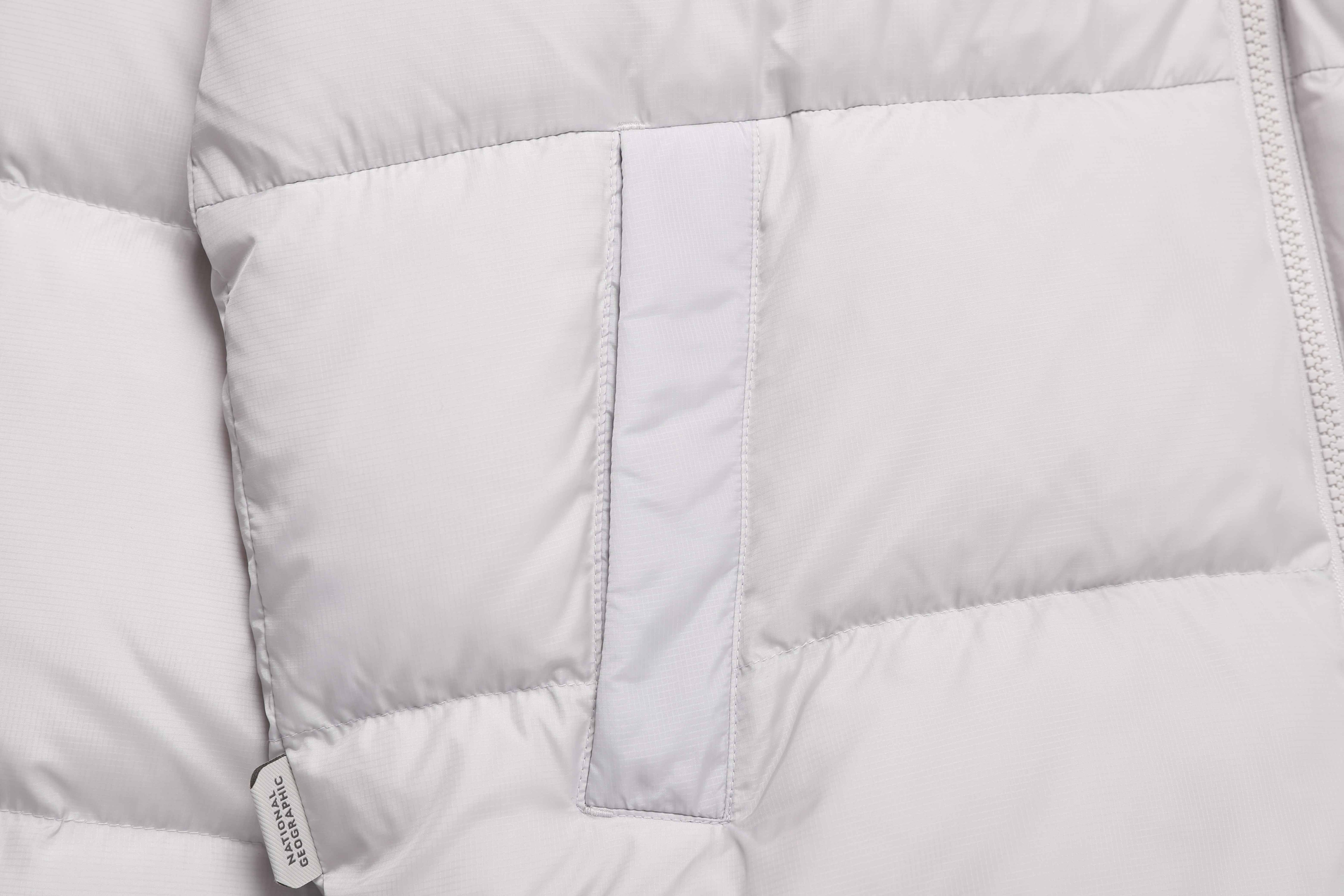 EIRA SHORT LENGTH HIGH NECK GOOSE DOWN JUMPER L/GREY