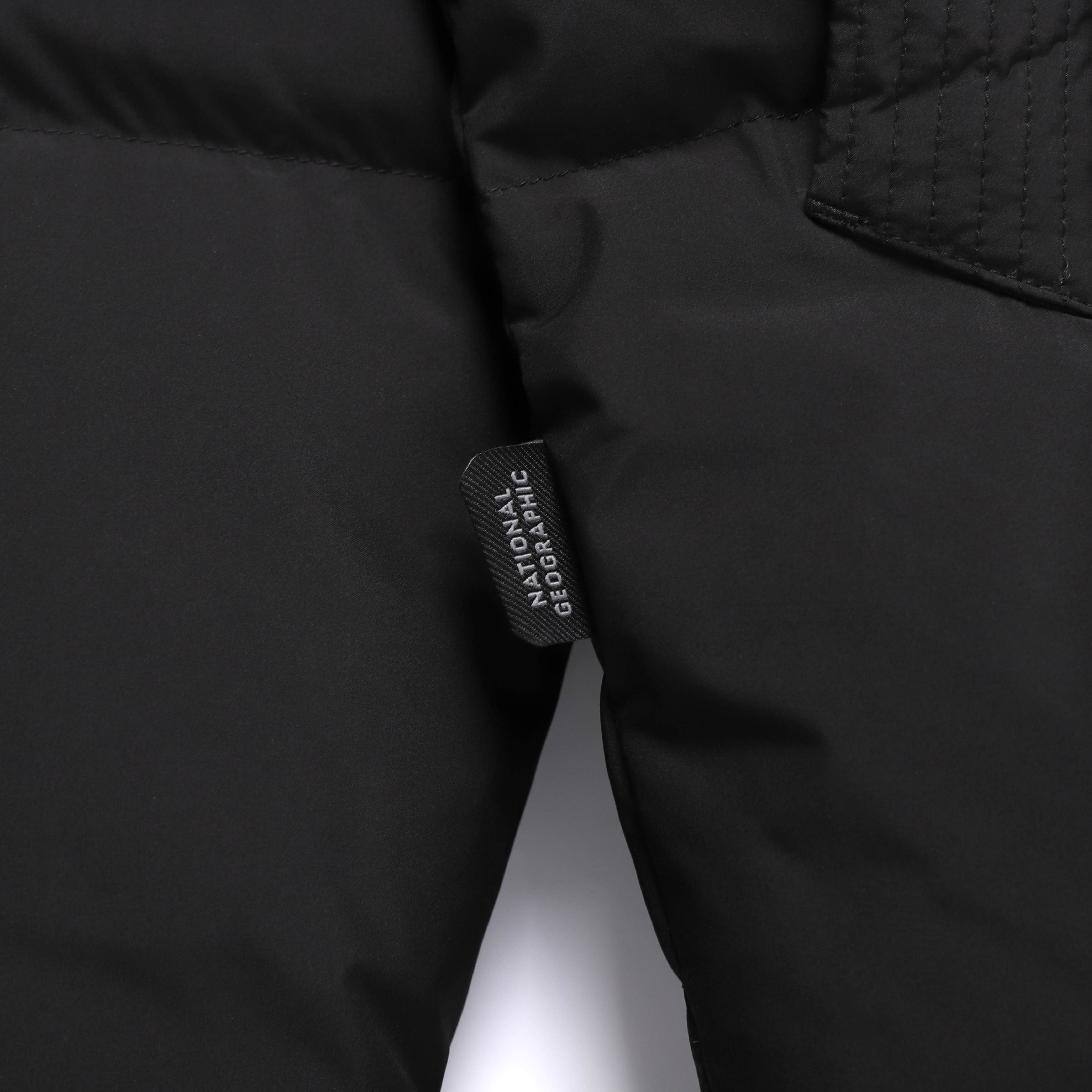 CAPRA LONG DUCK DOWN JUMPER BLACK