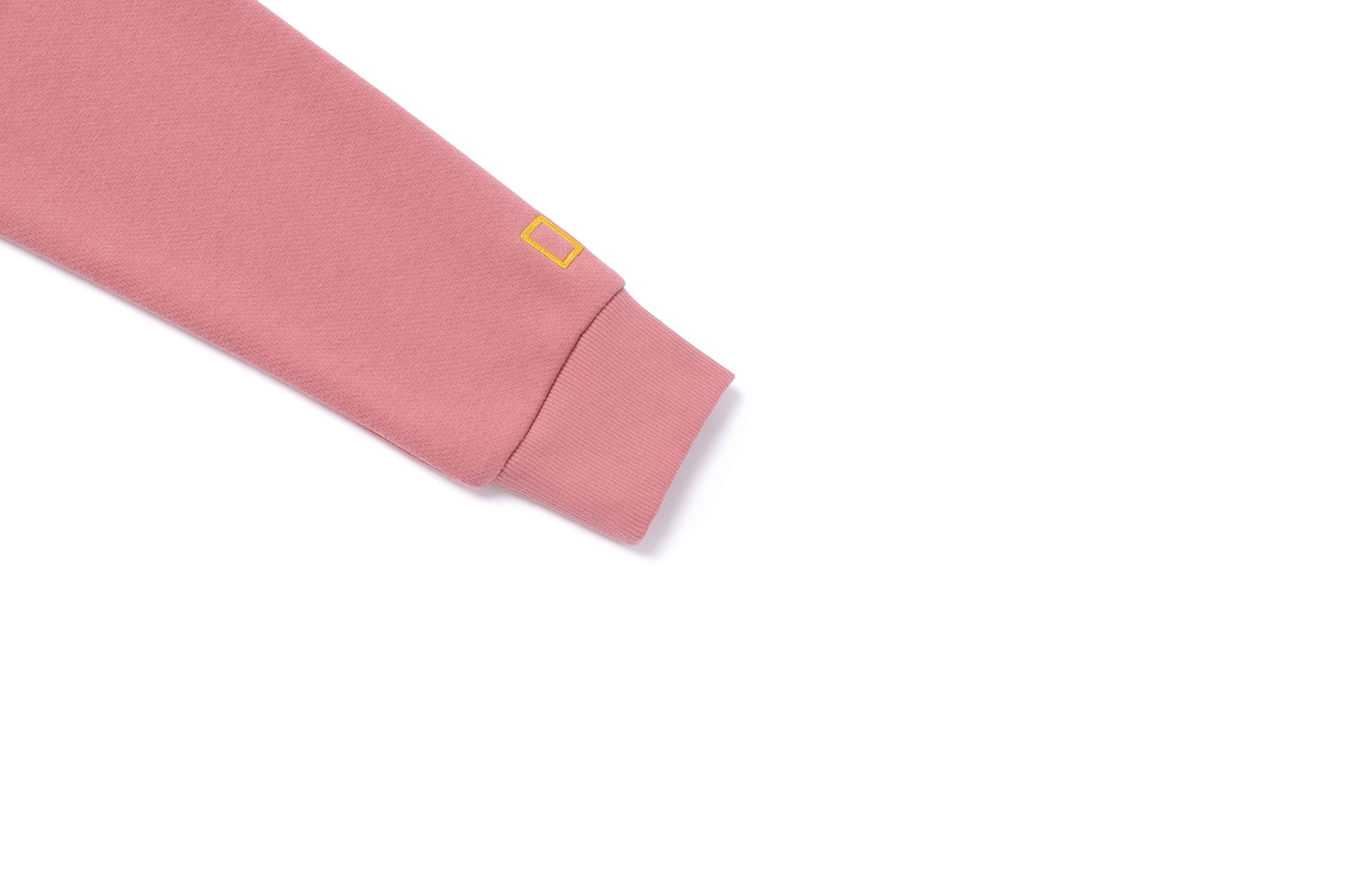 WOMEN ANIMAL GRAPHIC SWEATSHIRT D/PINK