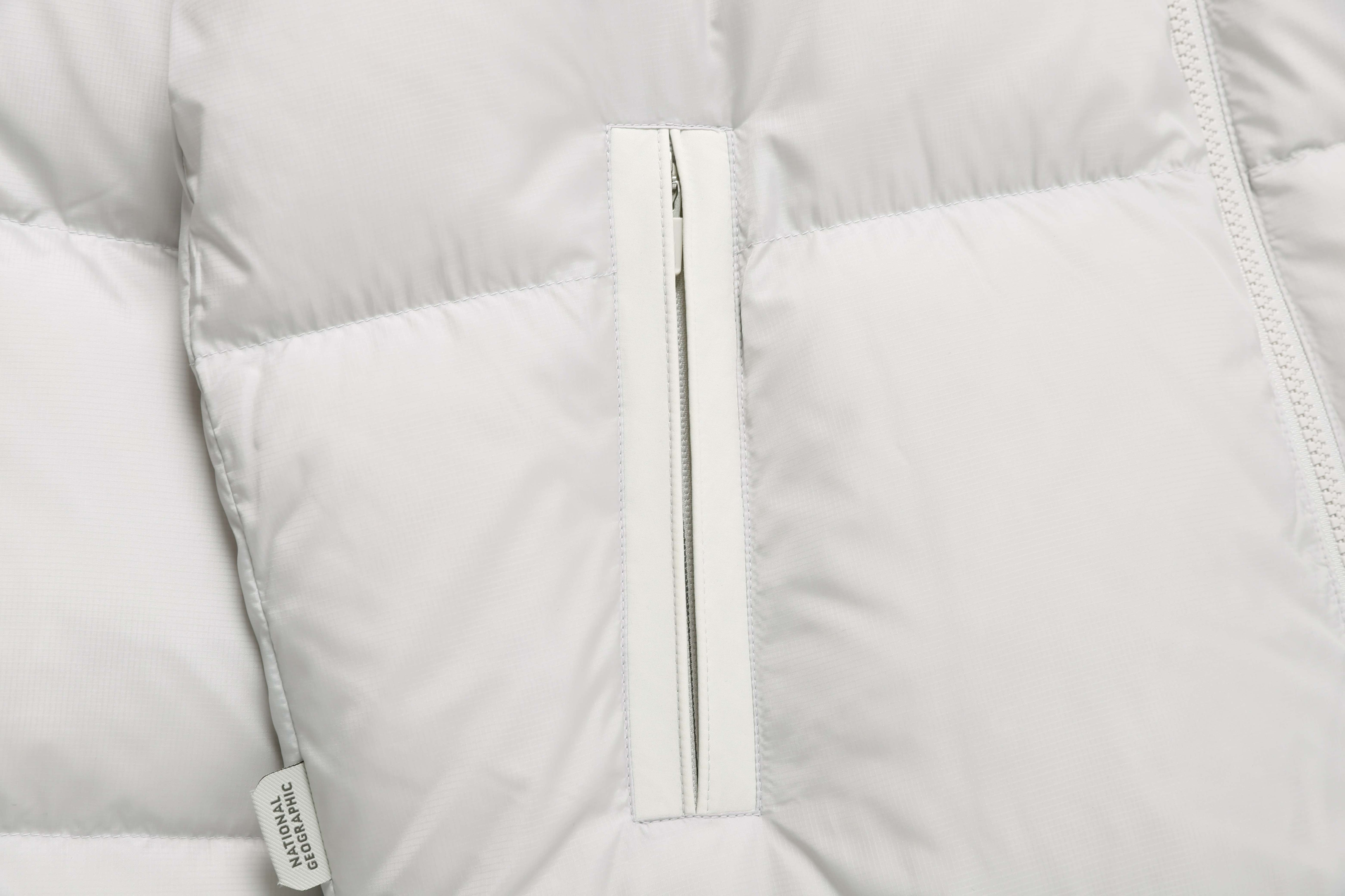 EIRA SHORT LENGTH HOODIE GOOSE DOWN JUMPER L/GREY