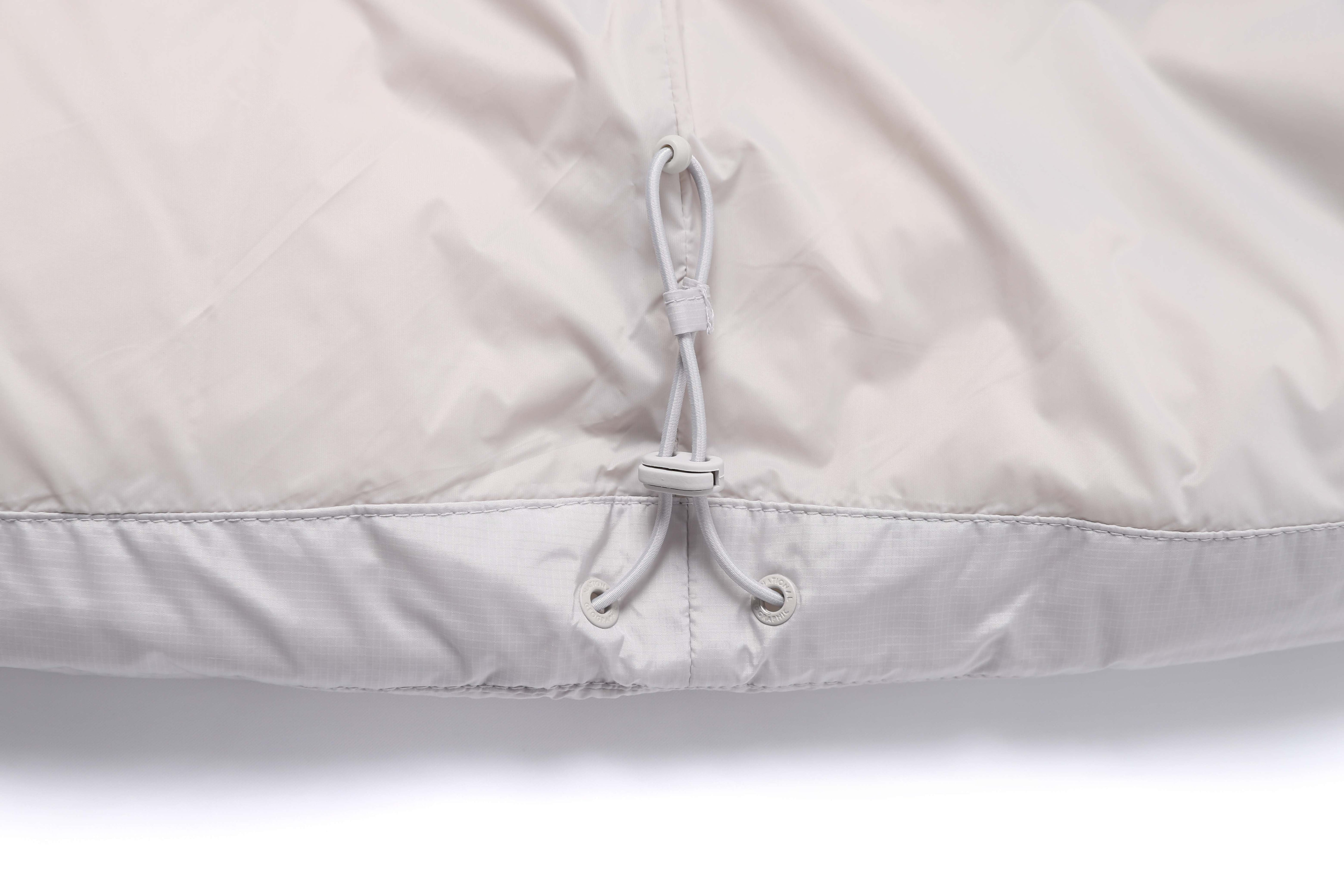 EIRA SHORT LENGTH HIGH NECK GOOSE DOWN JUMPER L/GREY