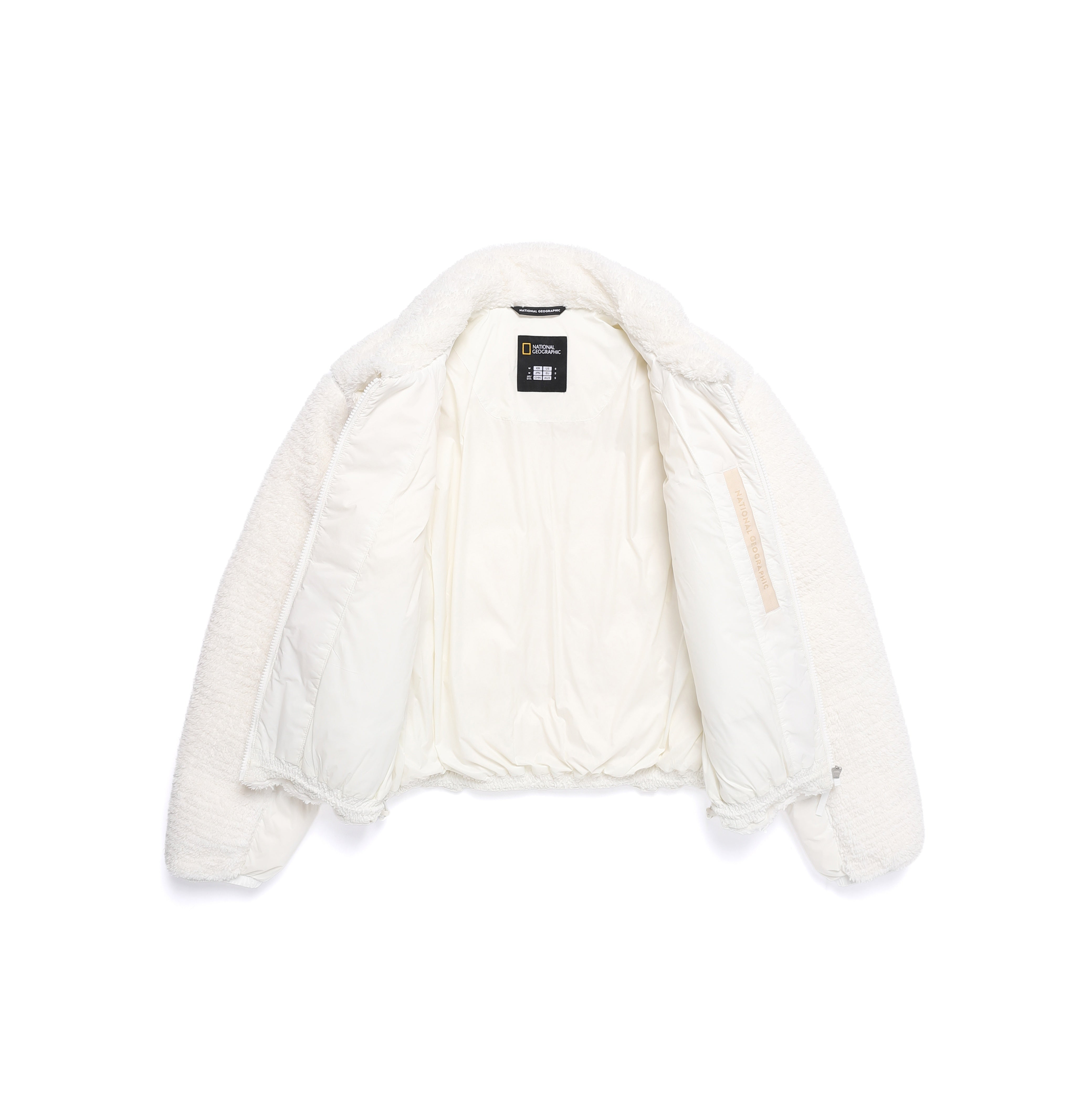 WOMEN ECO FUR HYBRID JUMPER O/WHITE