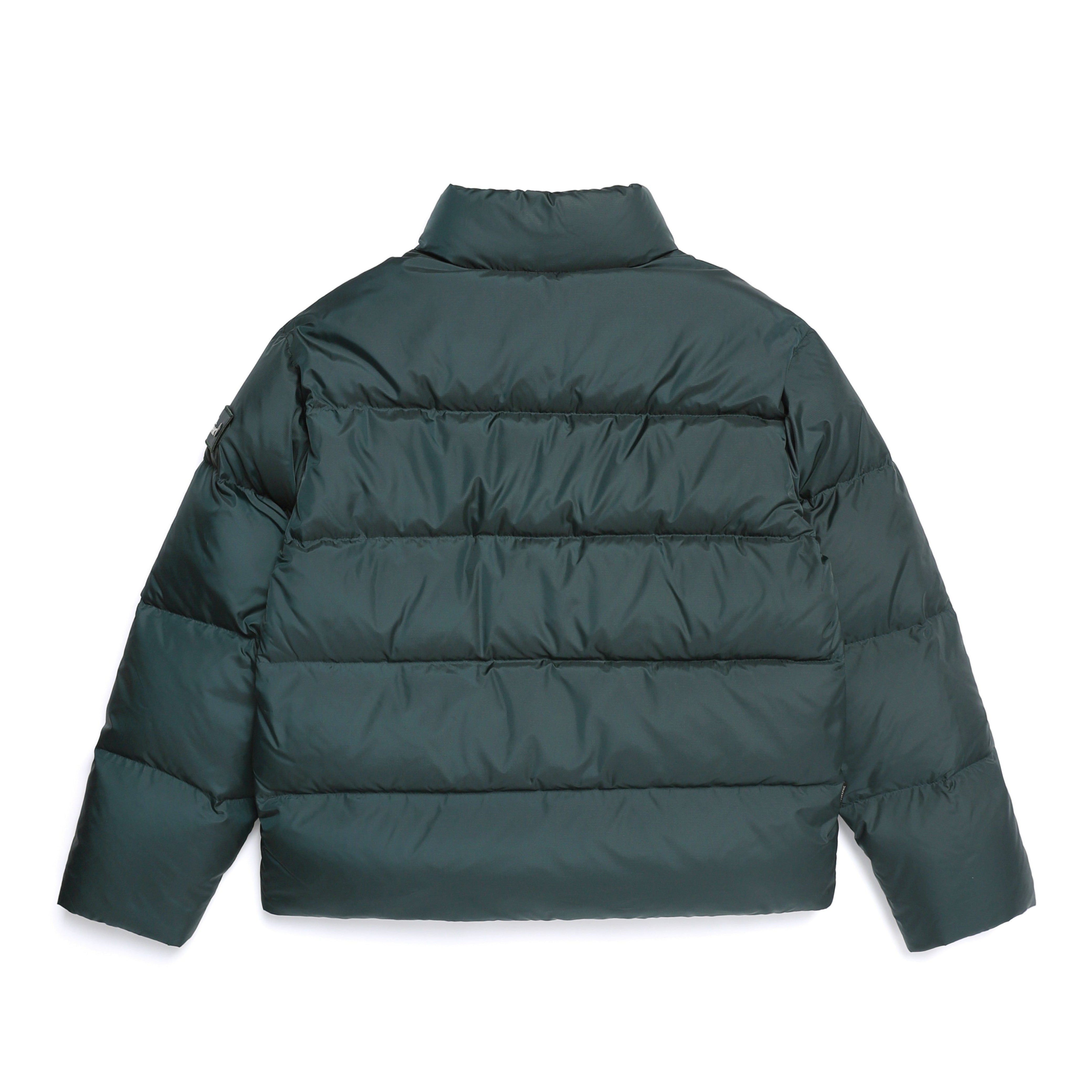 EIRA SHORT LENGTH HIGH NECK GOOSE DOWN JUMPER D/GREEN