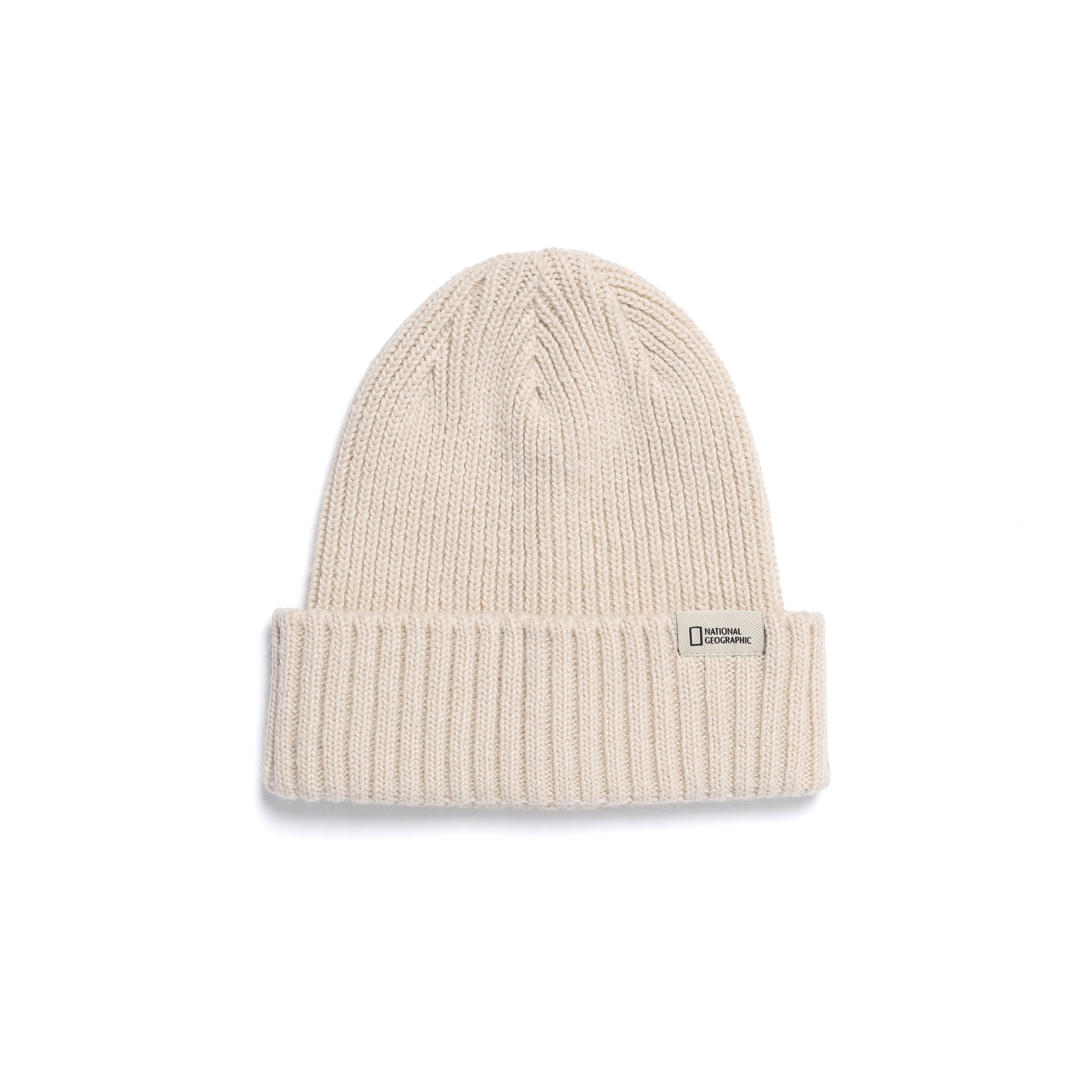 CASHMERE WOOL MIDDLE BEANIE BEIGE